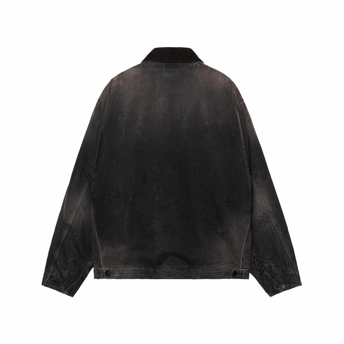 Carhartt WIP OG Detroit Jacket (Black/Black/Tobacco Used Wash)