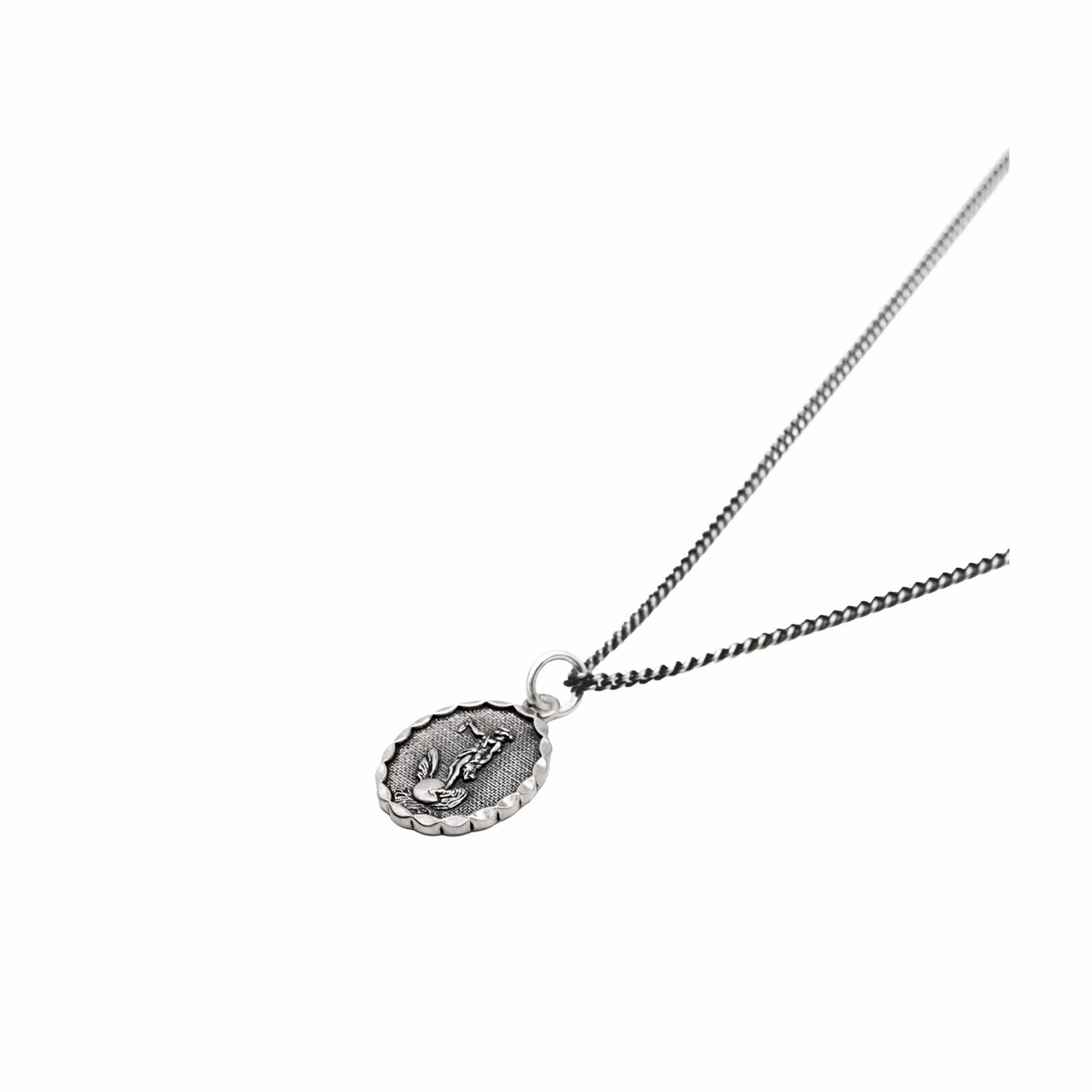 Serge DeNimes Silver Fortuna Necklace (Silver) - August Shop