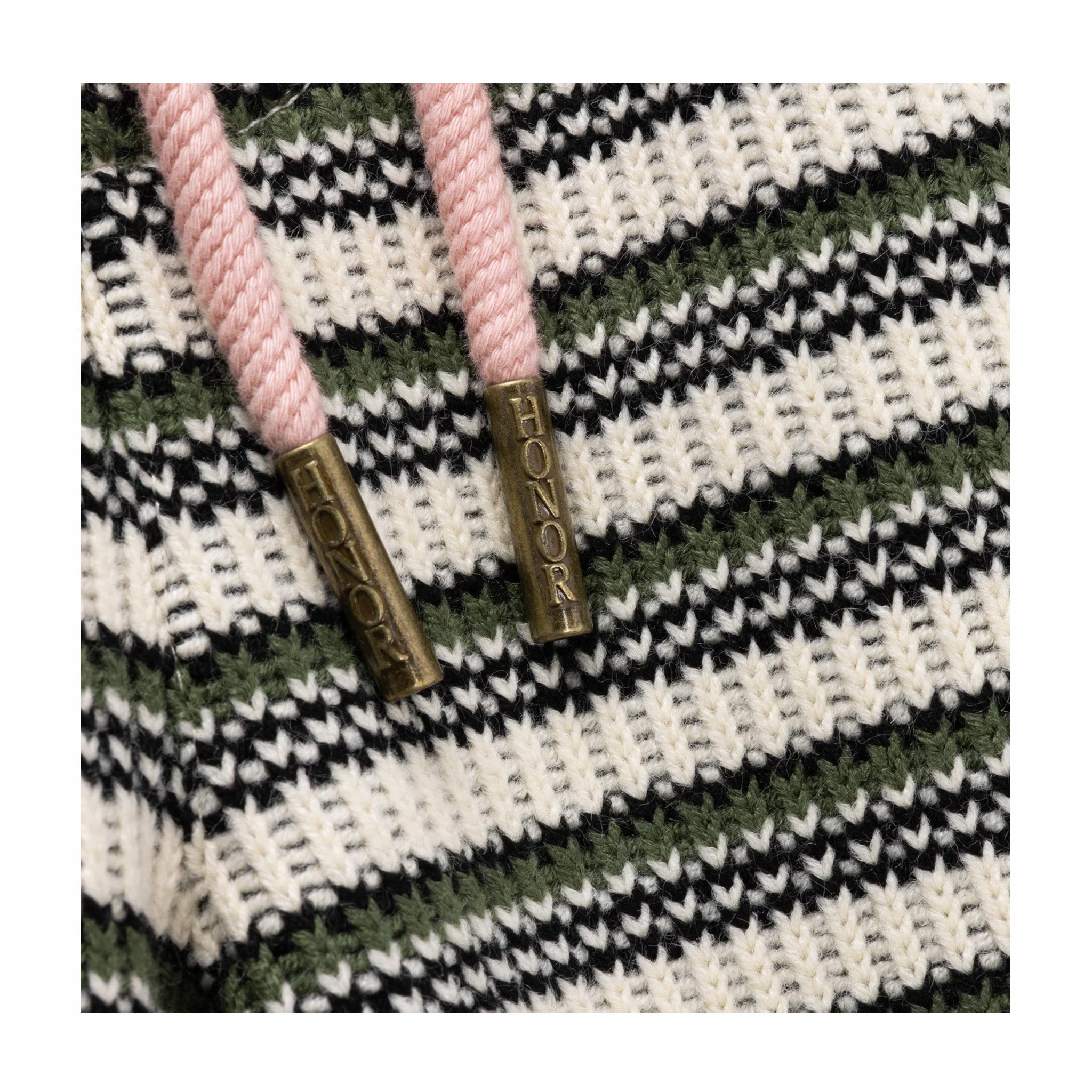 Honor The Gift Speak Striped Short (Olive) - August Shop