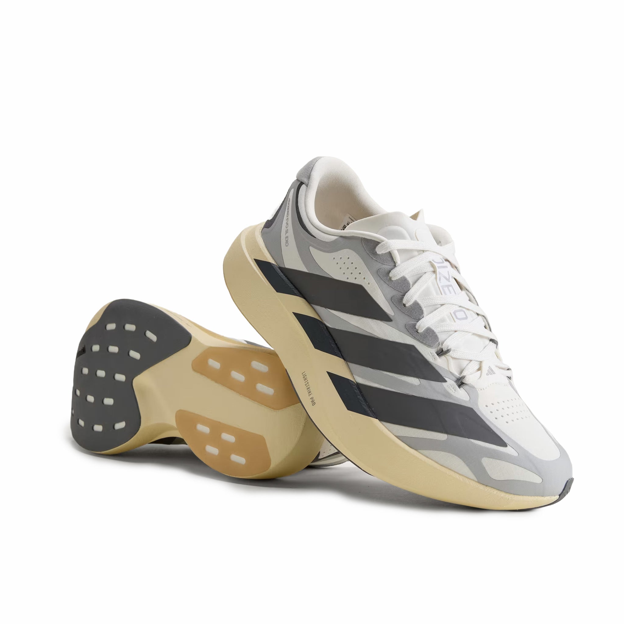 Adidas Men's Adizero EVO SL EXO (Core White/Utility Black/Grey Two)