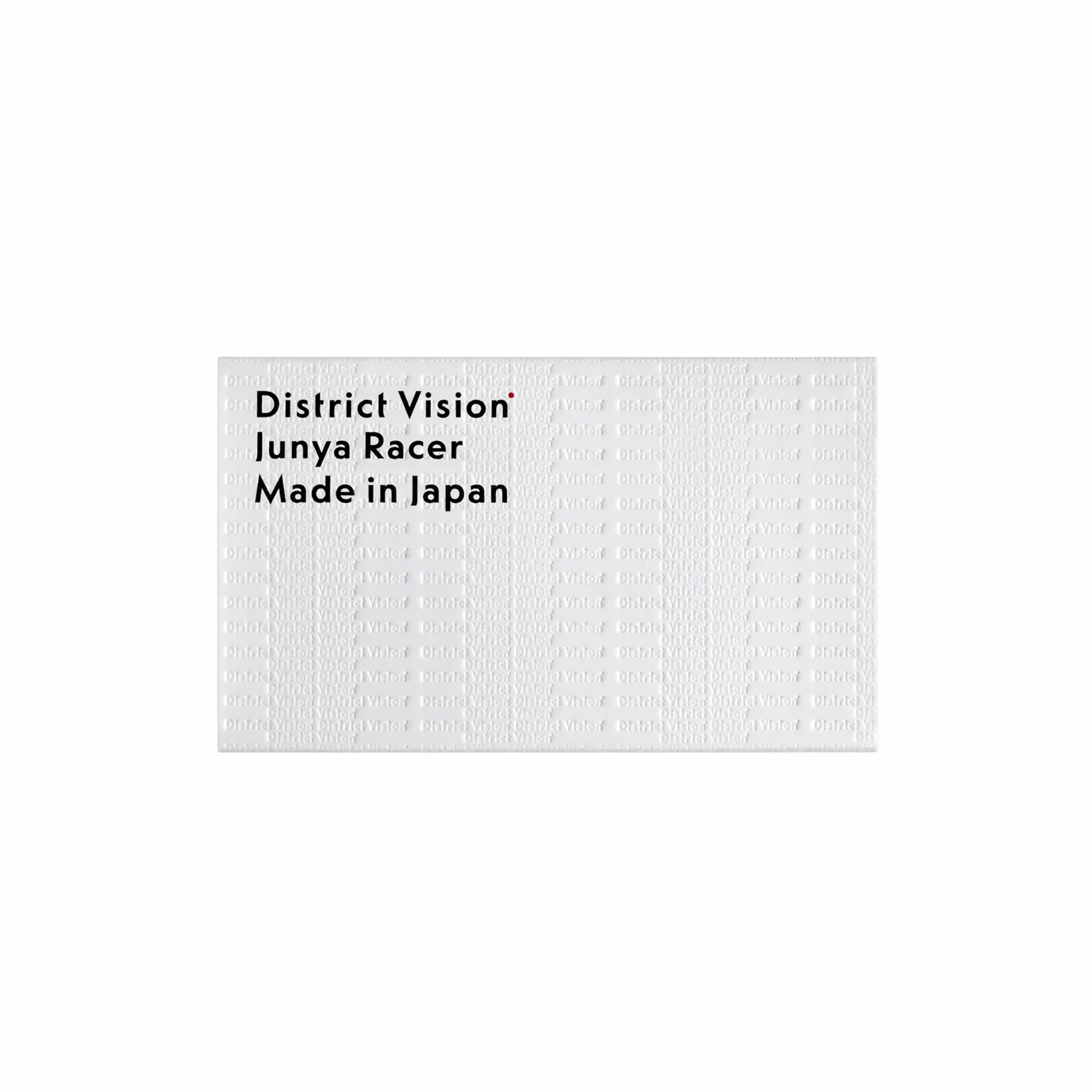 DISTRICT VISION 준야 레이서 (아이리디센트/D+ 블루 아이스)