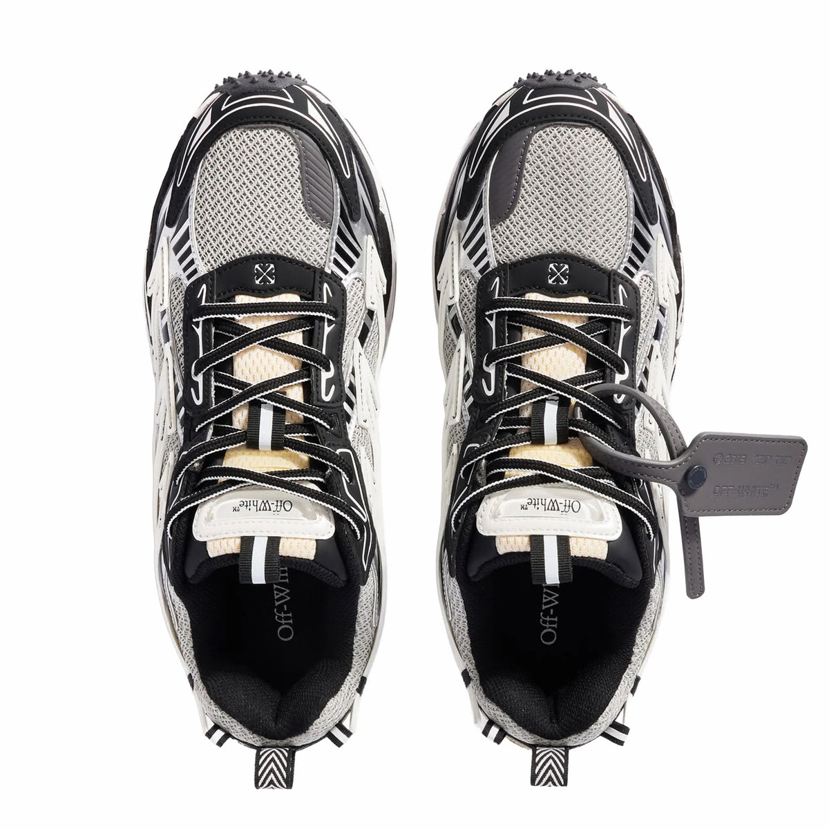Off-White Be Right Back Sneakers (Light Grey/Black)