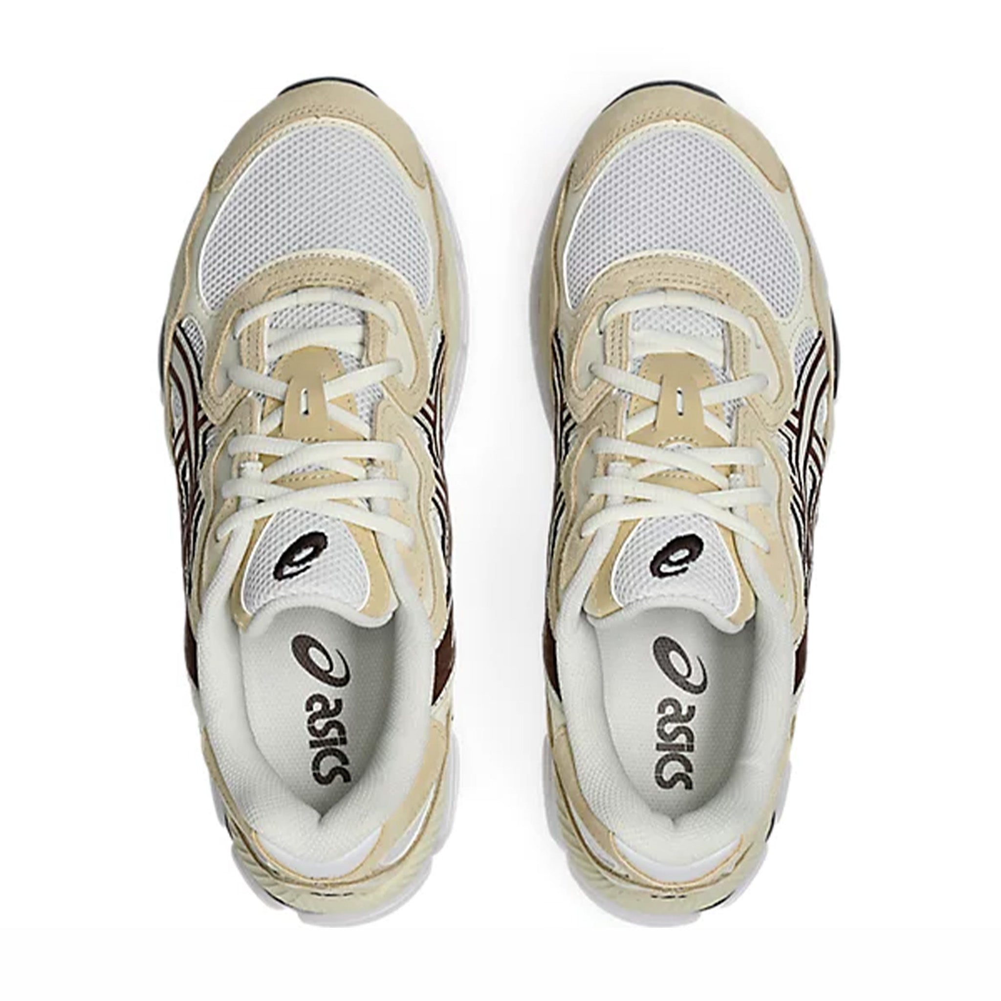 ASICS Men's GEL-NYC (White/Roasted Coffee)