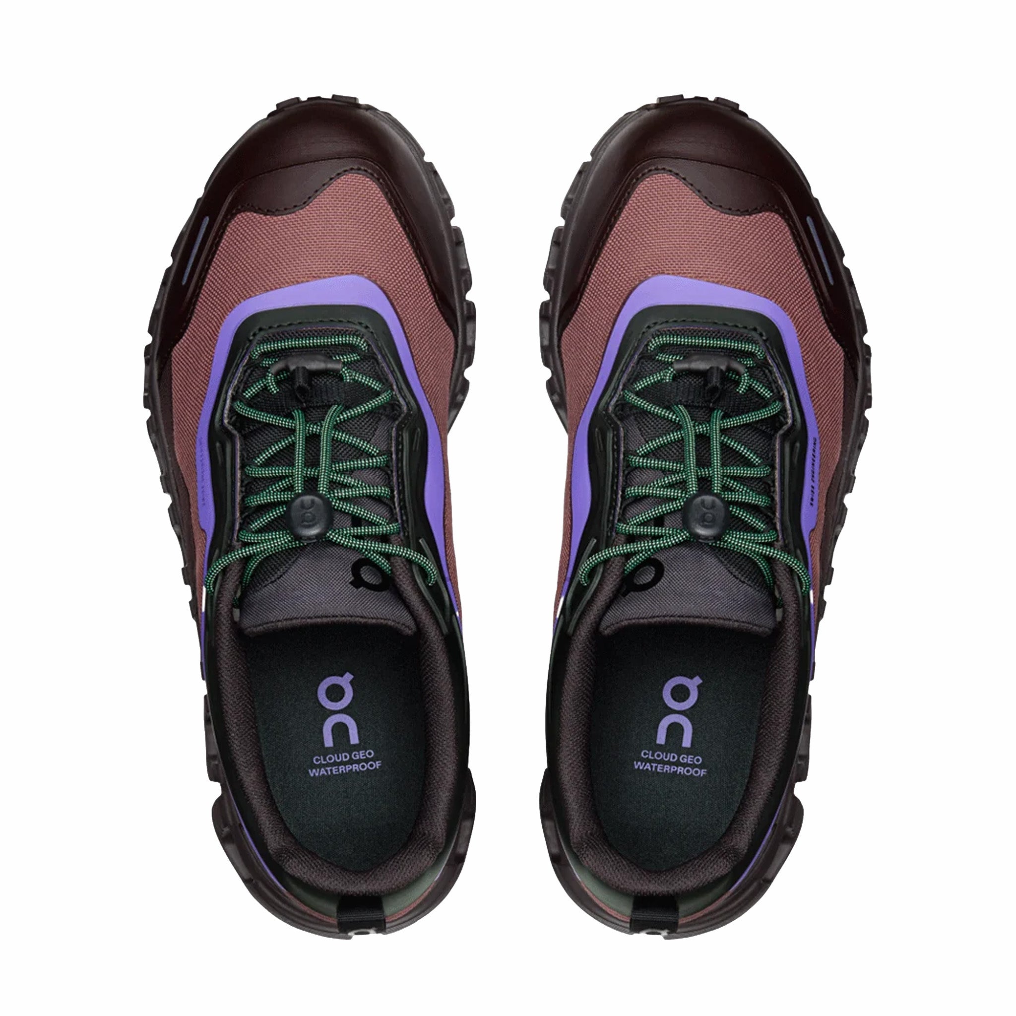 On Men's Cloud 6 Geo WP (Black/Tyrian)
