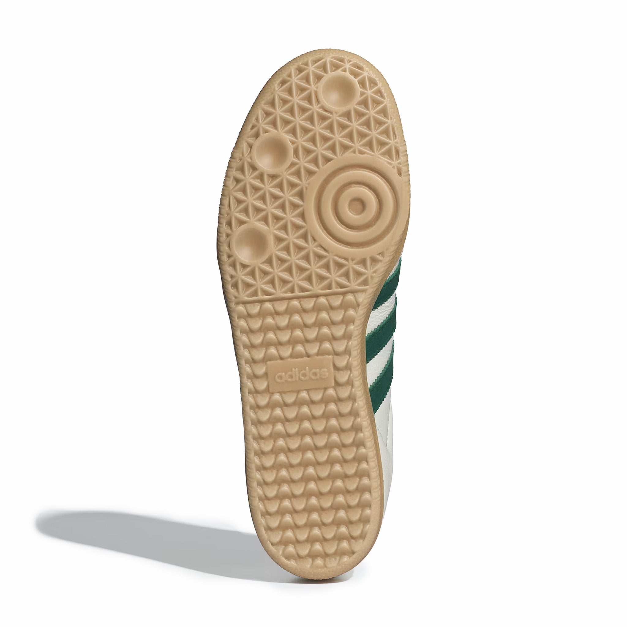Adidas Men's Samba OG (Cloud White/Collegiate Green/Gum) - August Shop