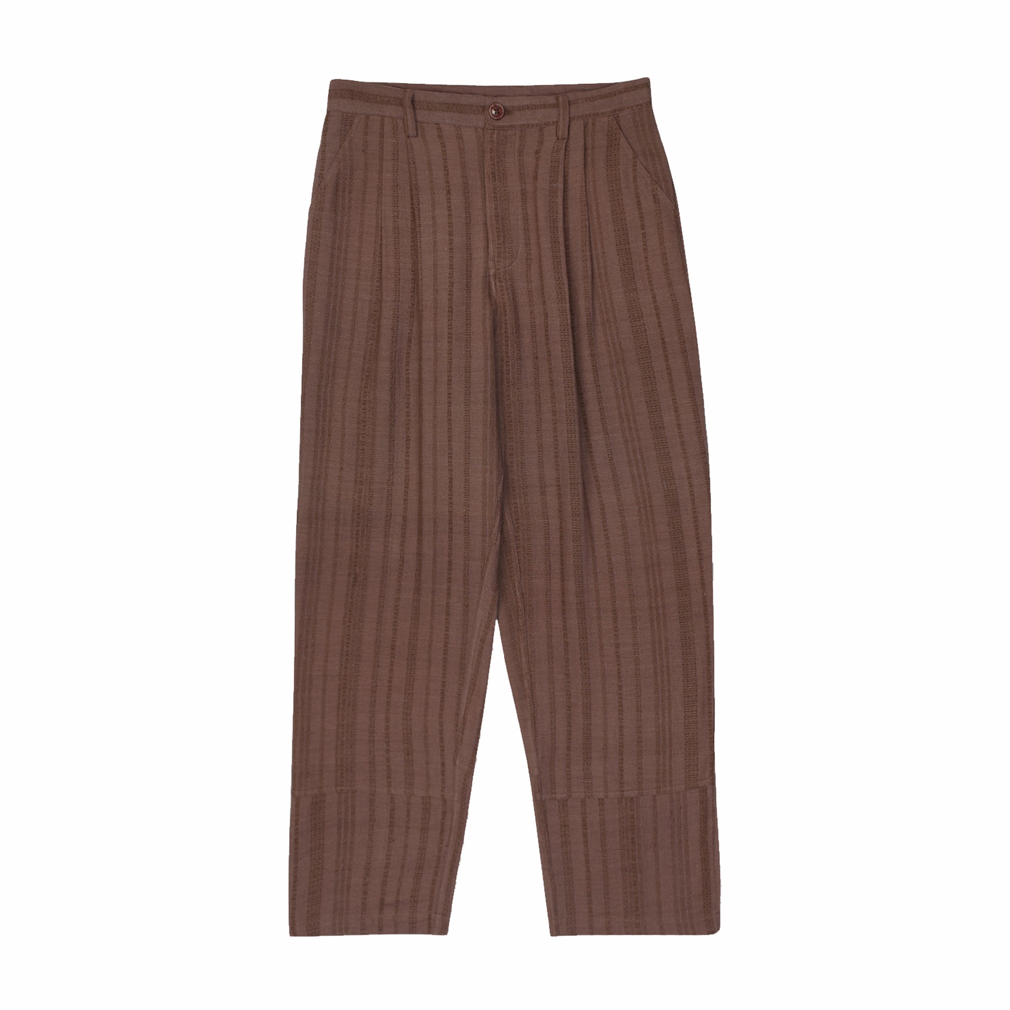 Kardo Antonio Extra Weft Trousers (Ganache) - August Shop