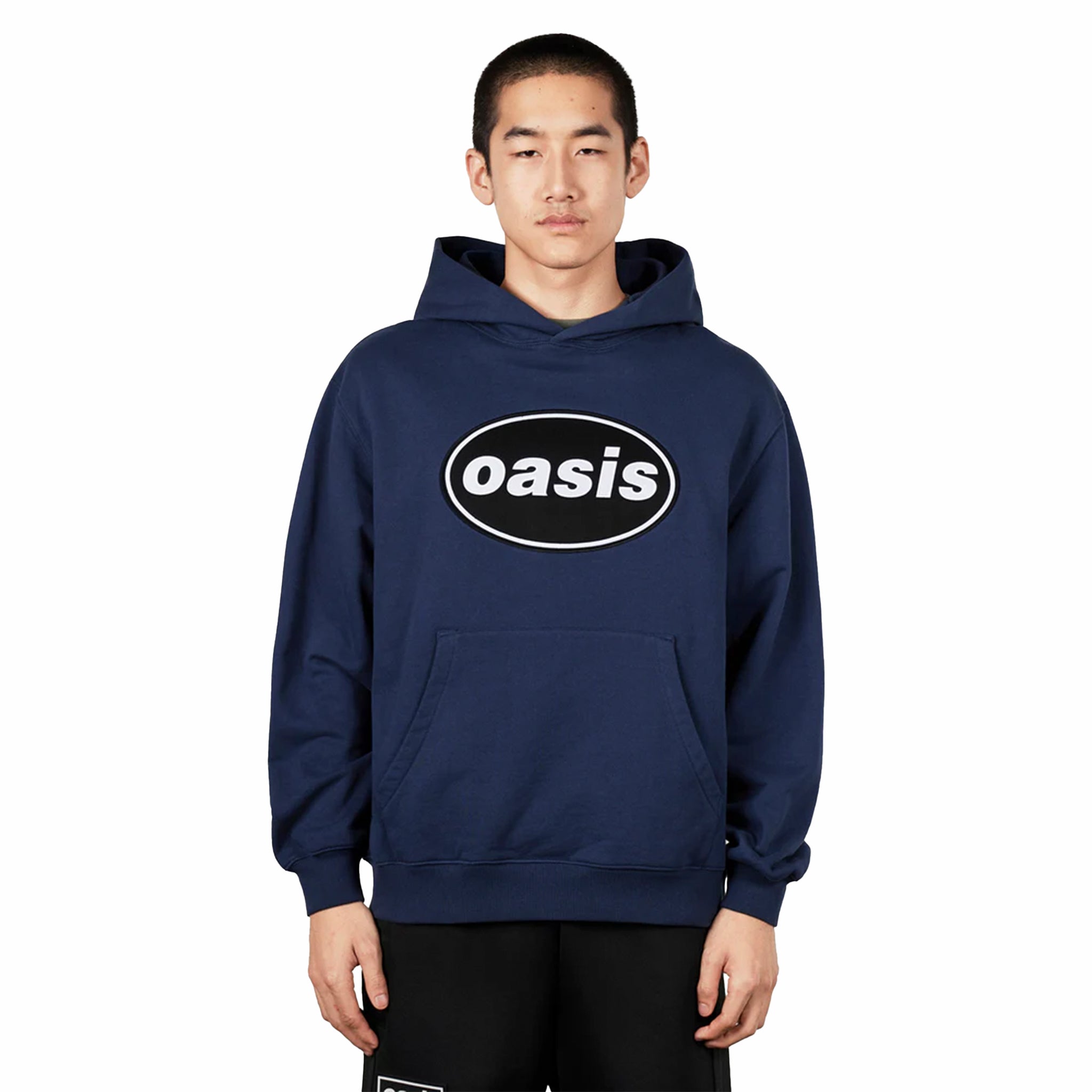 Pleasures x Oasis Knebworth Hoodie (Navy) - August Shop