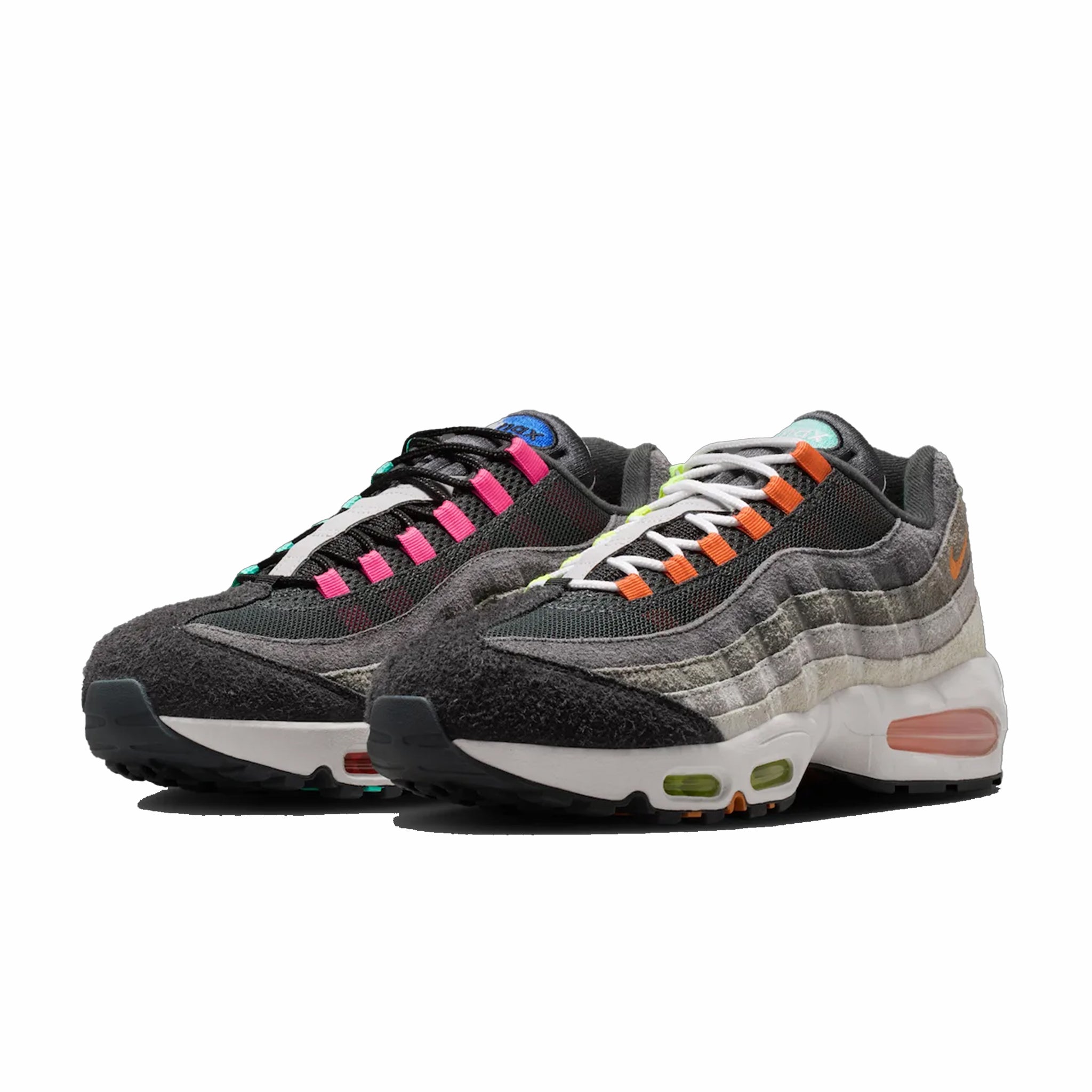 Nike Unisex Air Max 95 "Greedy" (Black/Volt-Team Orange) - August Shop