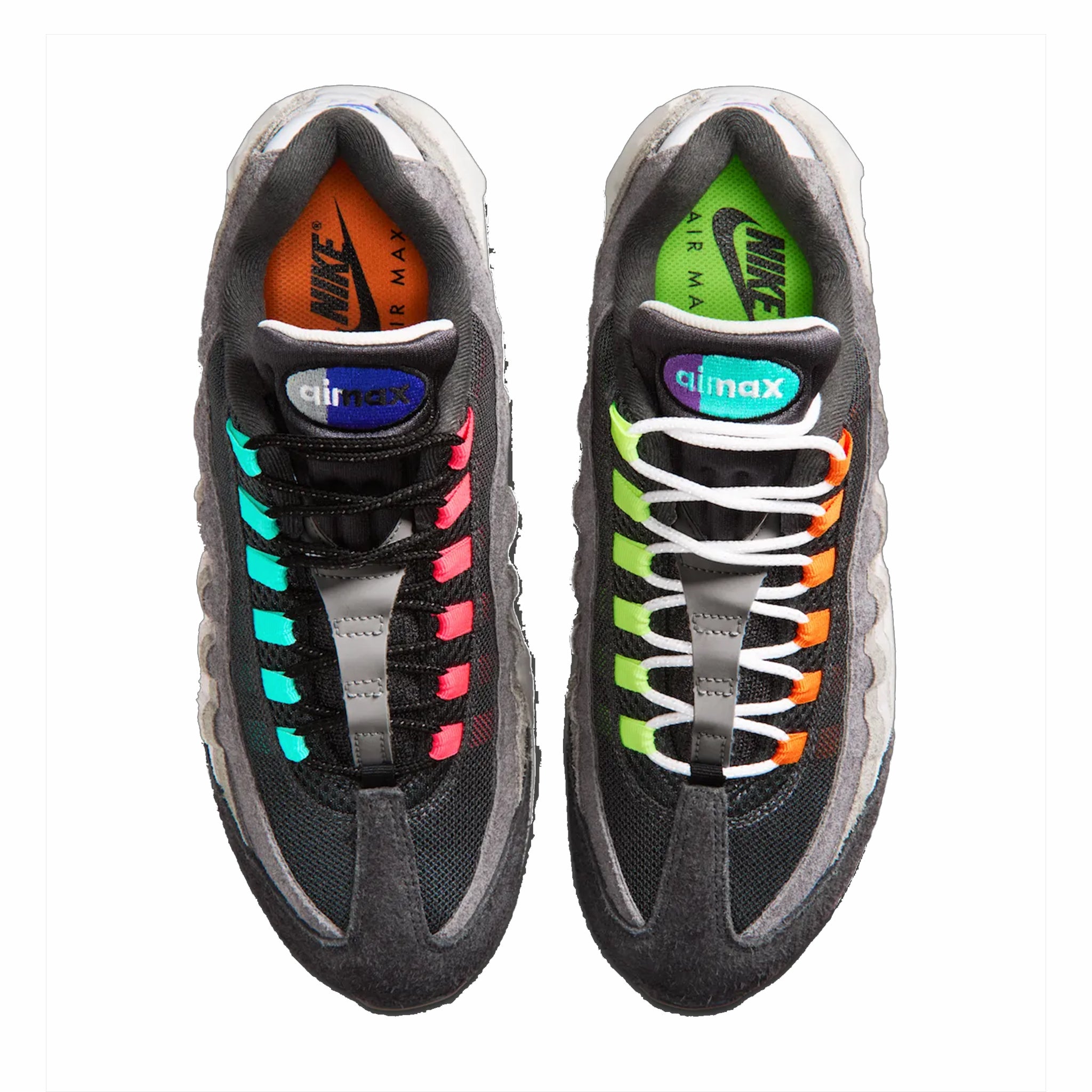 Nike Unisex Air Max 95 "Greedy" (Black/Volt-Team Orange) - August Shop