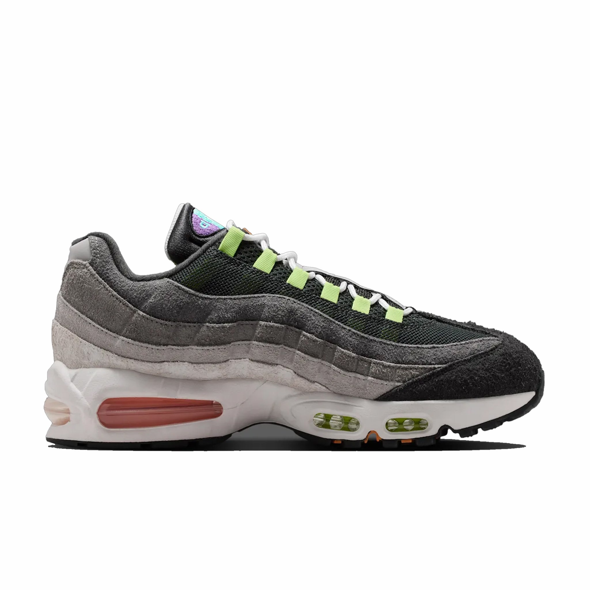 Nike Unisex Air Max 95 "Greedy" (Black/Volt-Team Orange) - August Shop