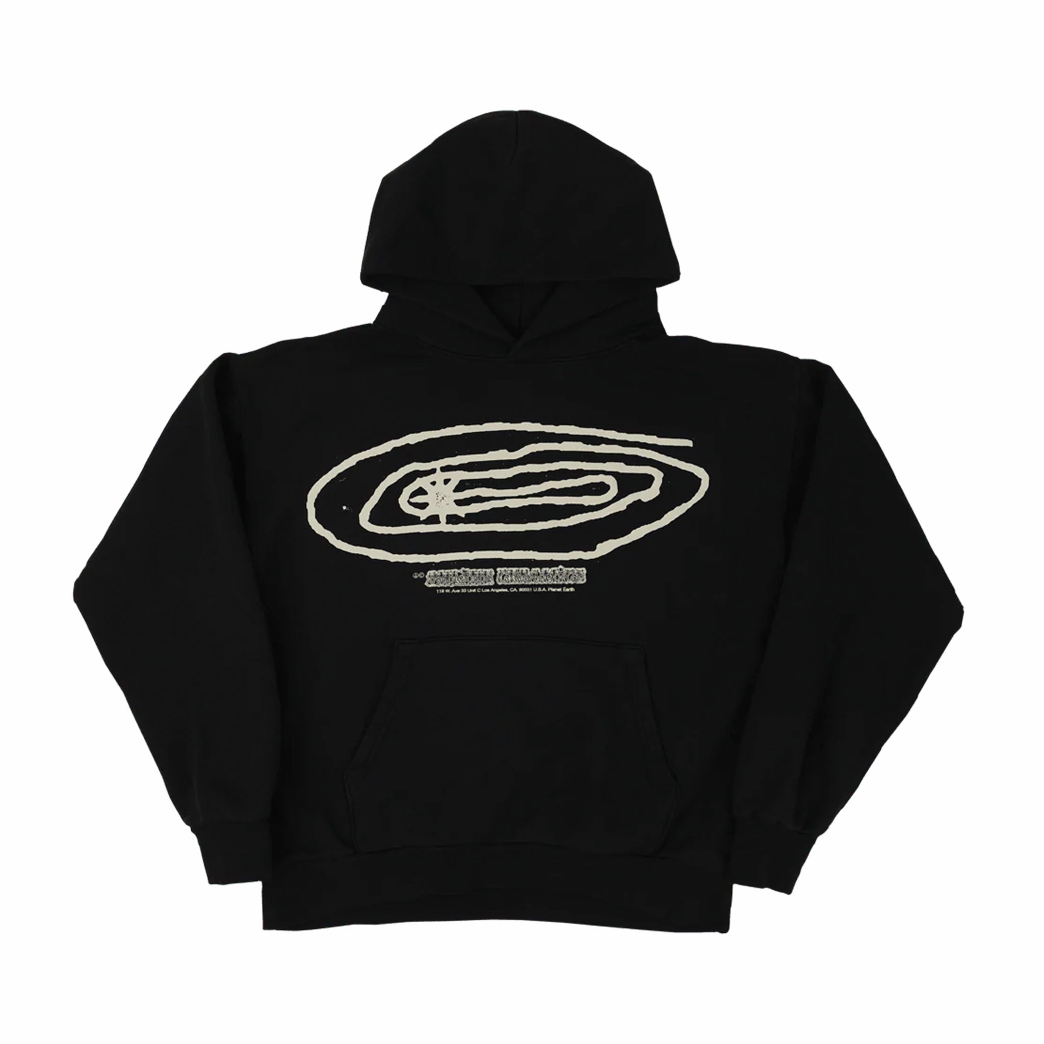 Online Ceramics Shooting Star Hoodie (Black) - August Shop
