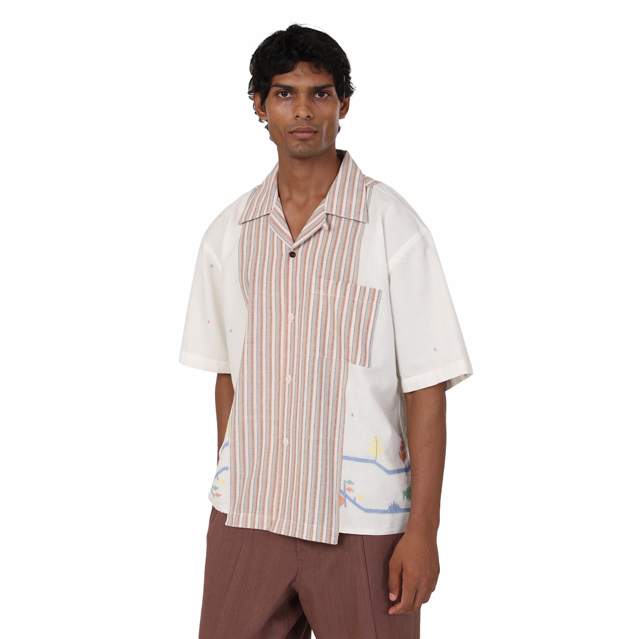 Kardo Kunal Jamdan Short Sleeve Shirt (Multi)