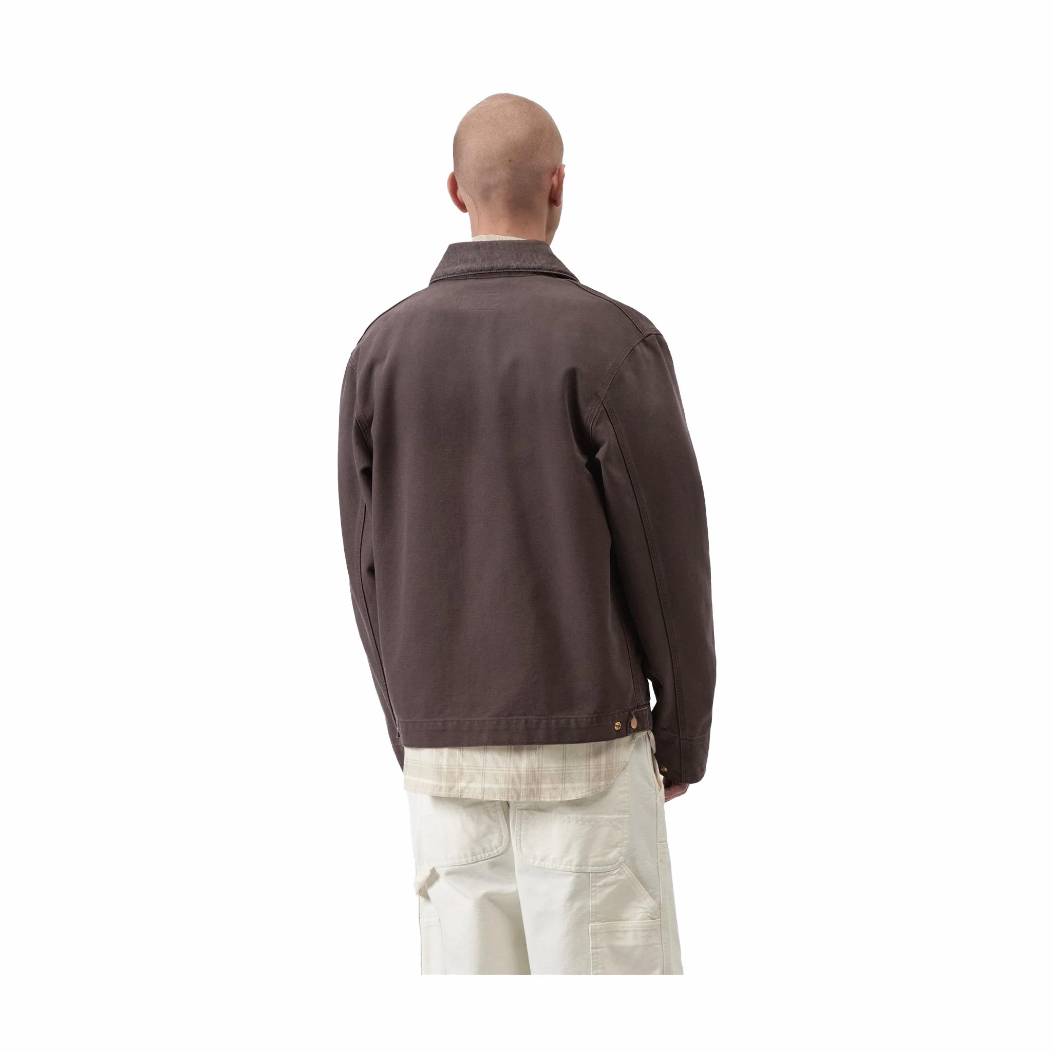 Carhartt WIP Detroit Jacket - Stone Canvas (Shale/Shale) - August Shop