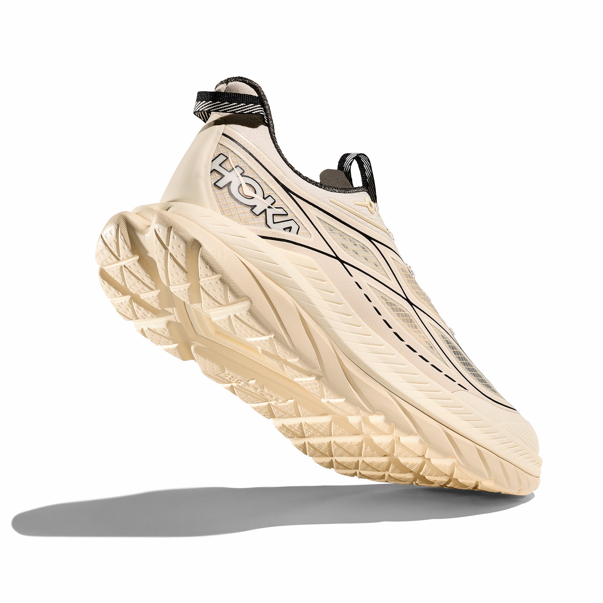 Hoka Men's Mach Remastered (Eggshell/Asphalt Grey) - August Shop