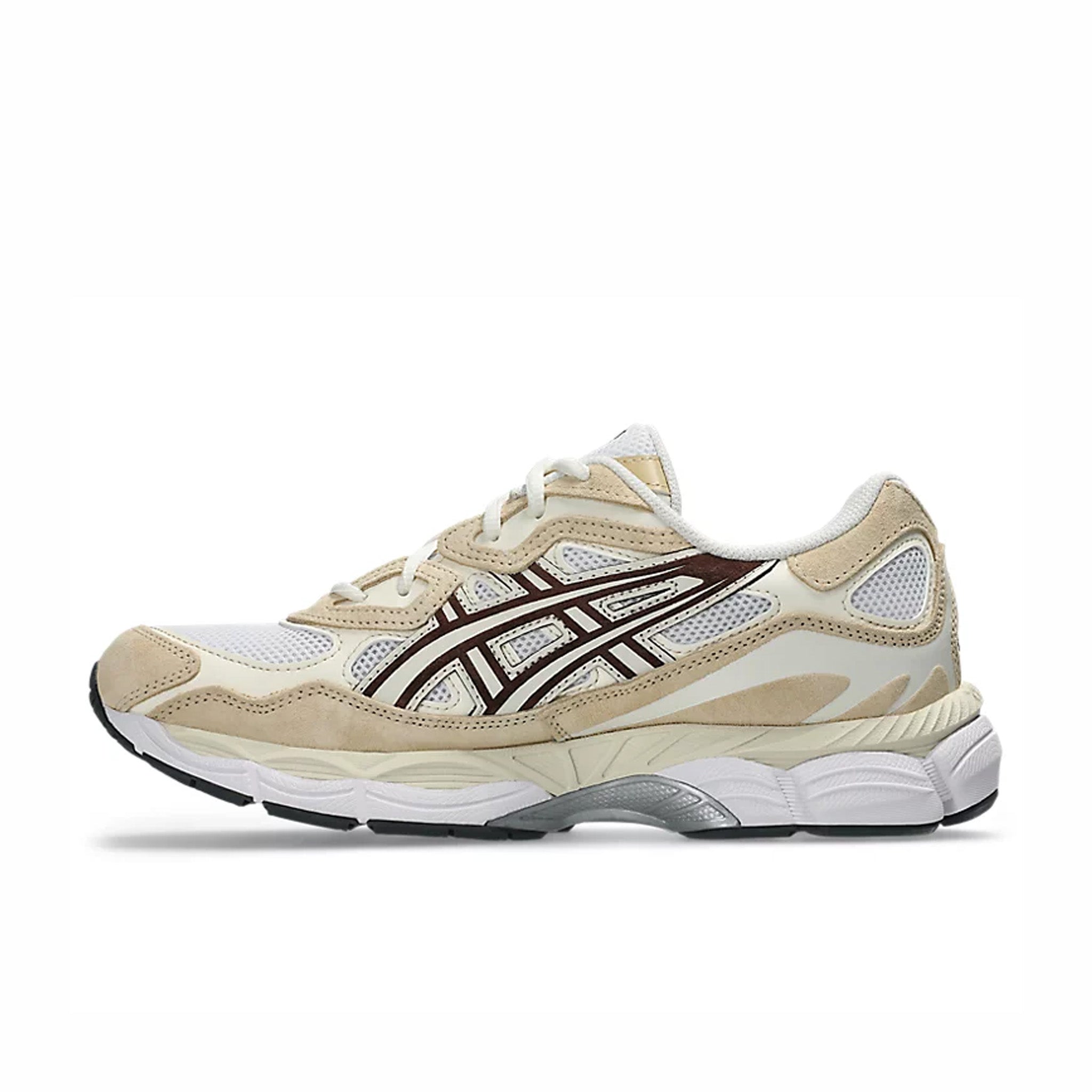 ASICS Men's GEL-NYC (White/Roasted Coffee)