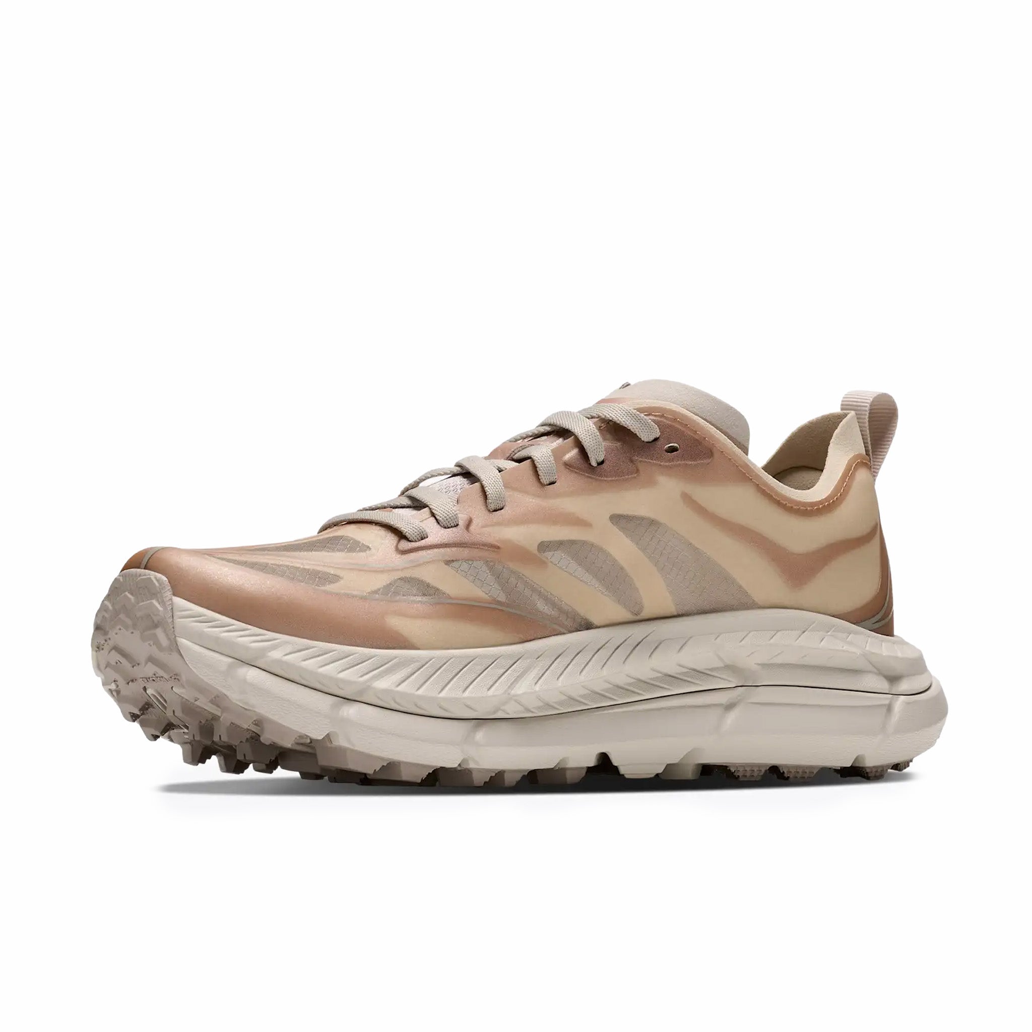 Hoka Men's Mafate Speed 4 Lite (Oat Milk/River Rock)
