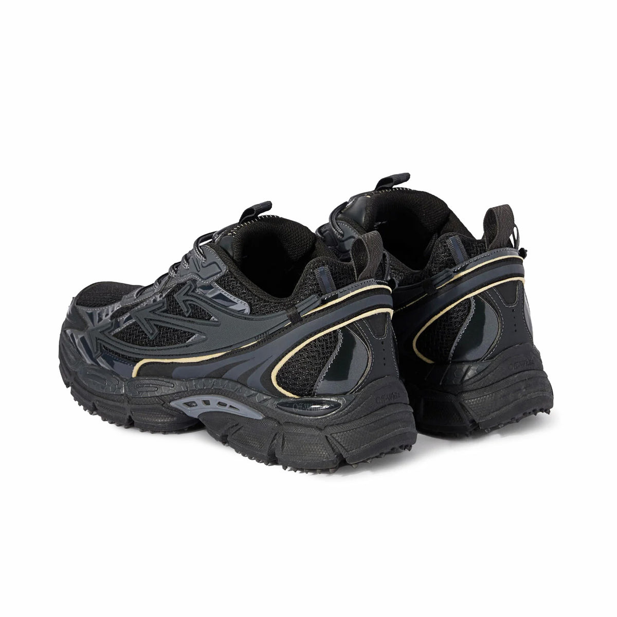 Off-White Be Right Back Sneakers (Black/Black)