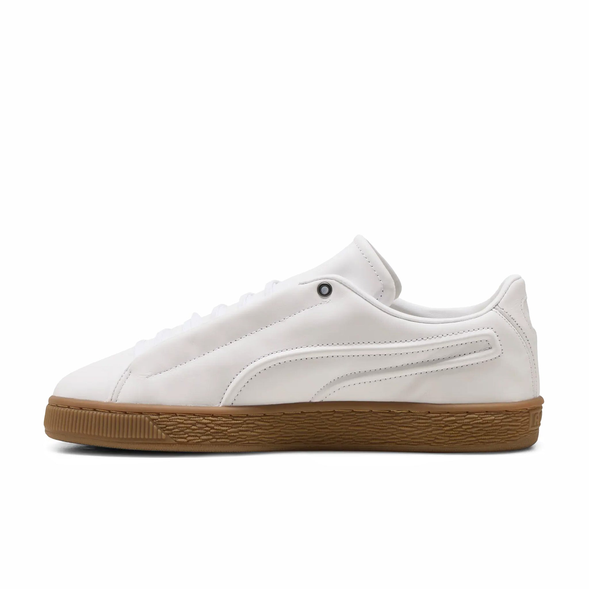 Puma Men's Suede Modern (Puma White/Gum)