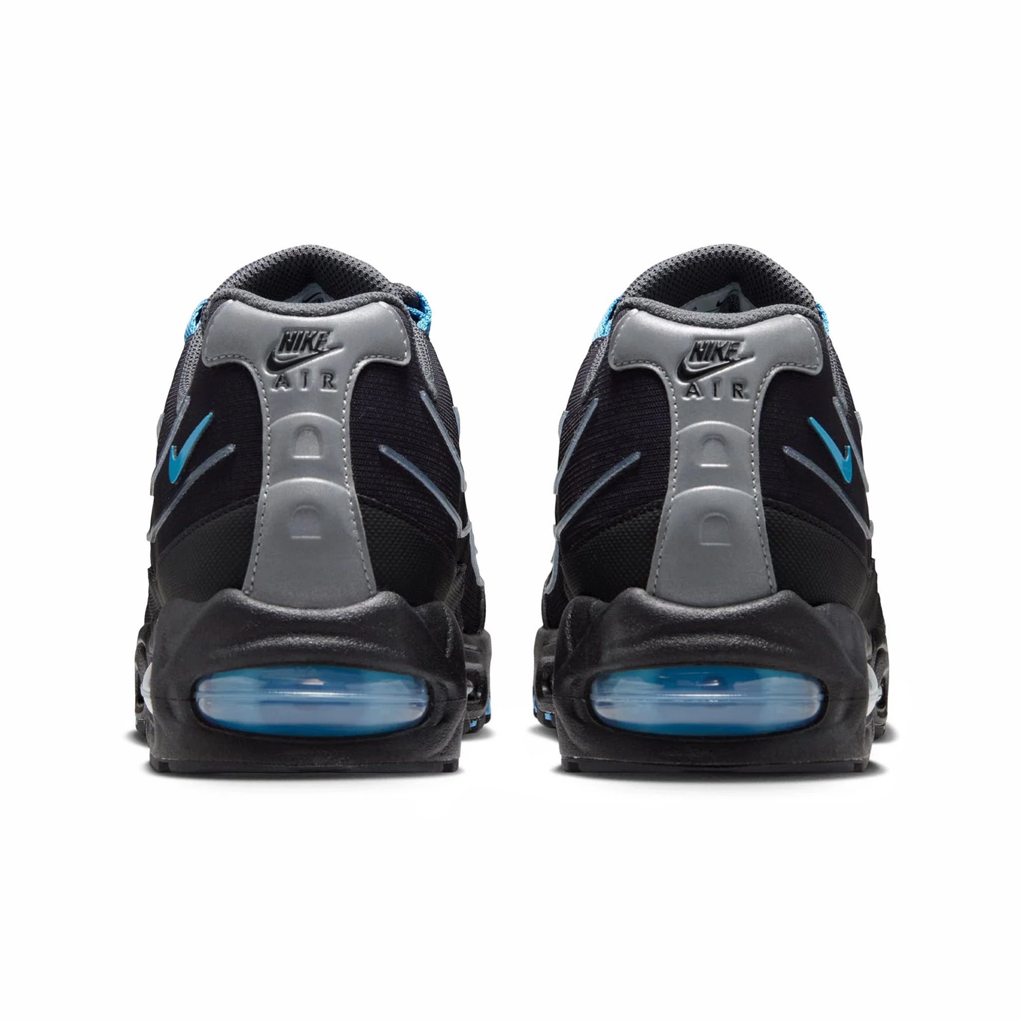 Nike Men's Air Max 95 Tech (Black/University Blue)