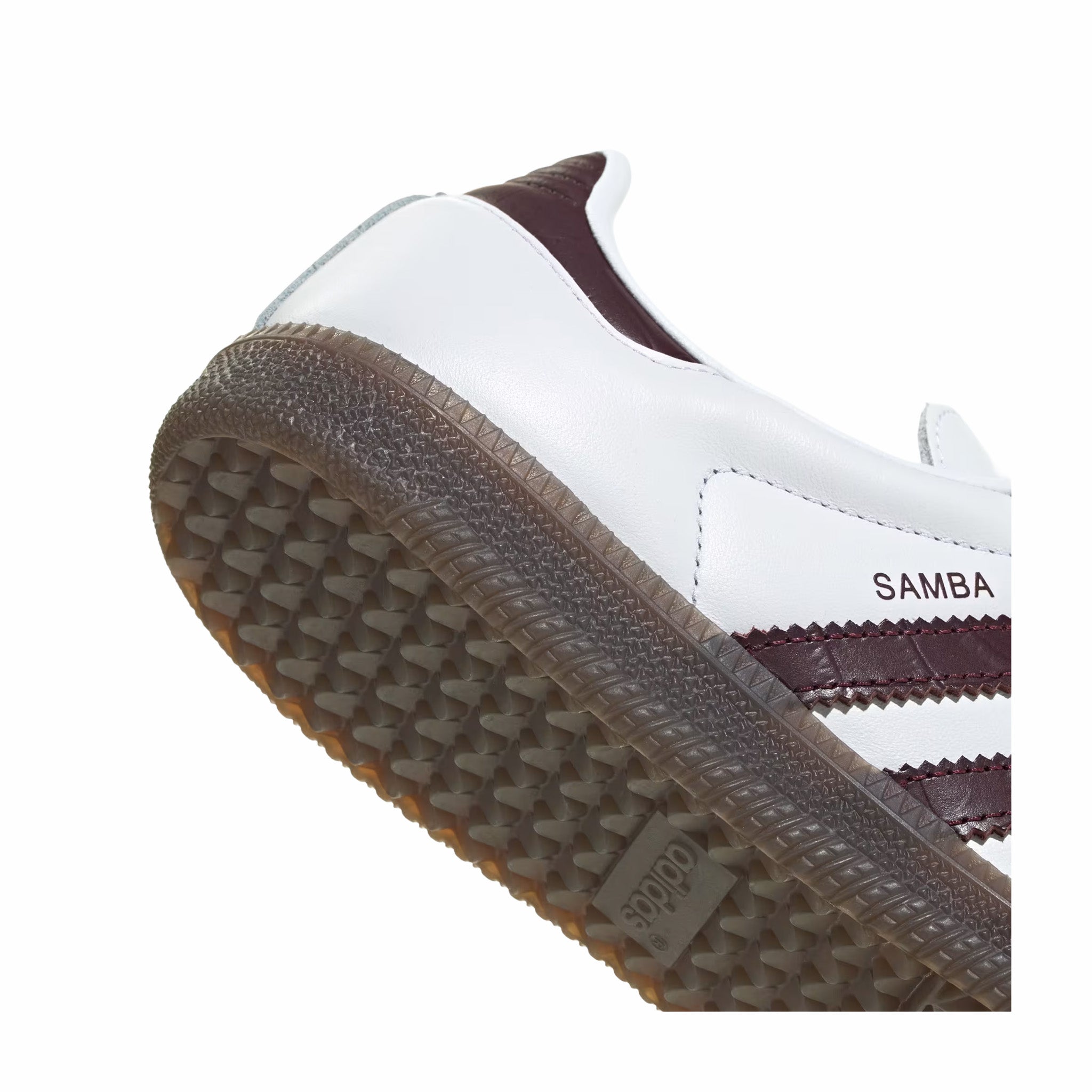 Adidas Women's Samba OG (Cloud White/Maroon/Gum)