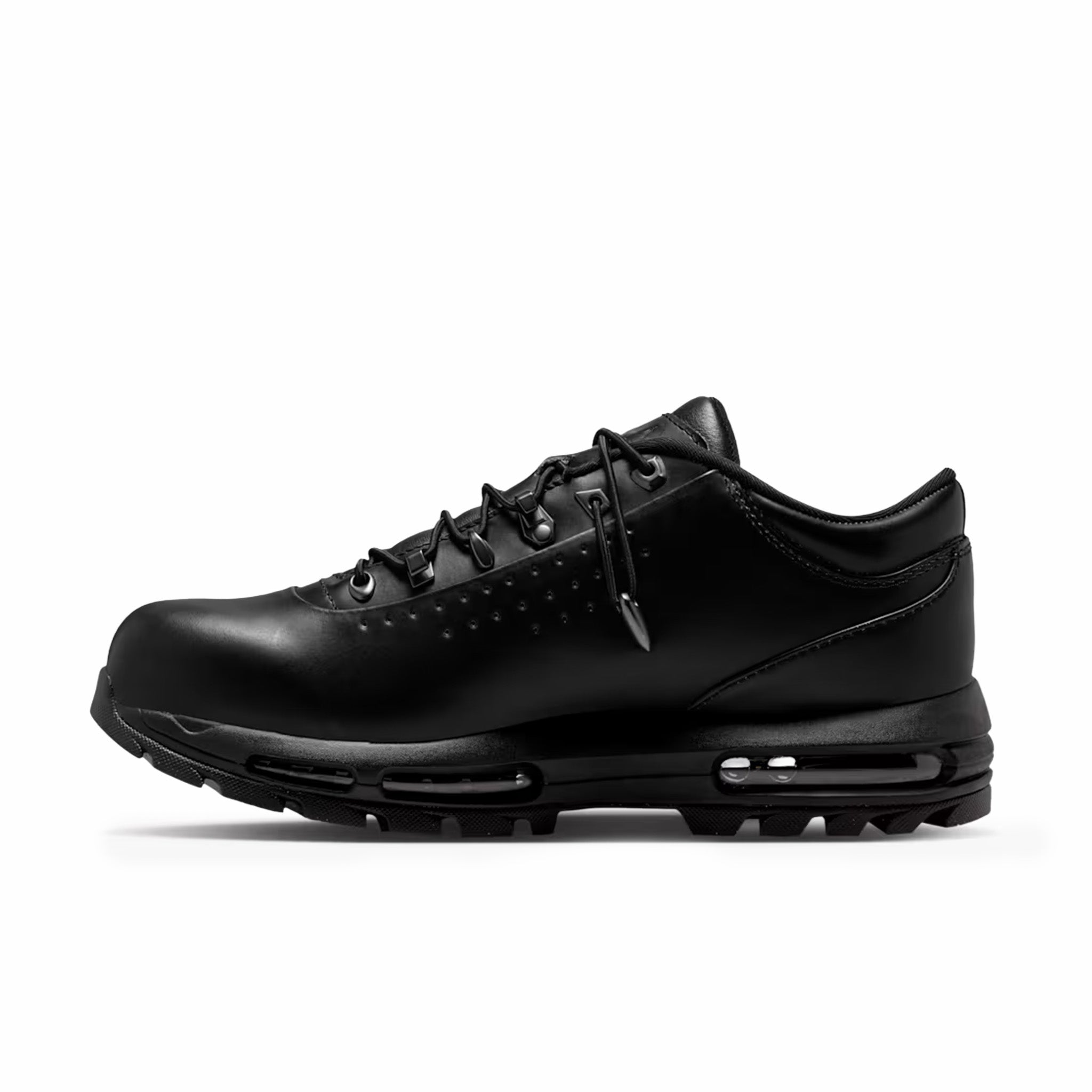 Nike Men's Air Max Goadome Low (Black/Metallic Silver)
