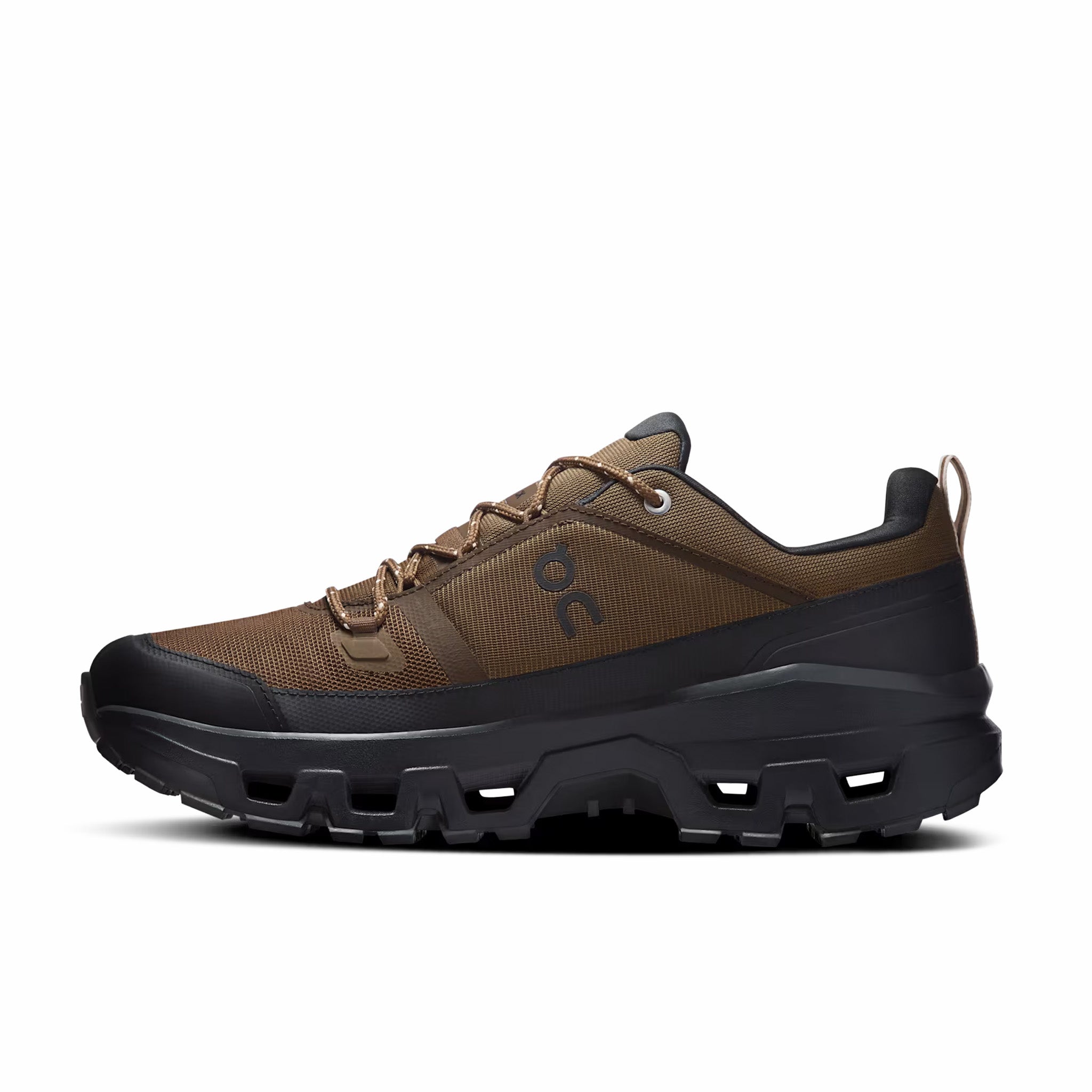 On Men's Cloudrock Low WP (Earth/Black)