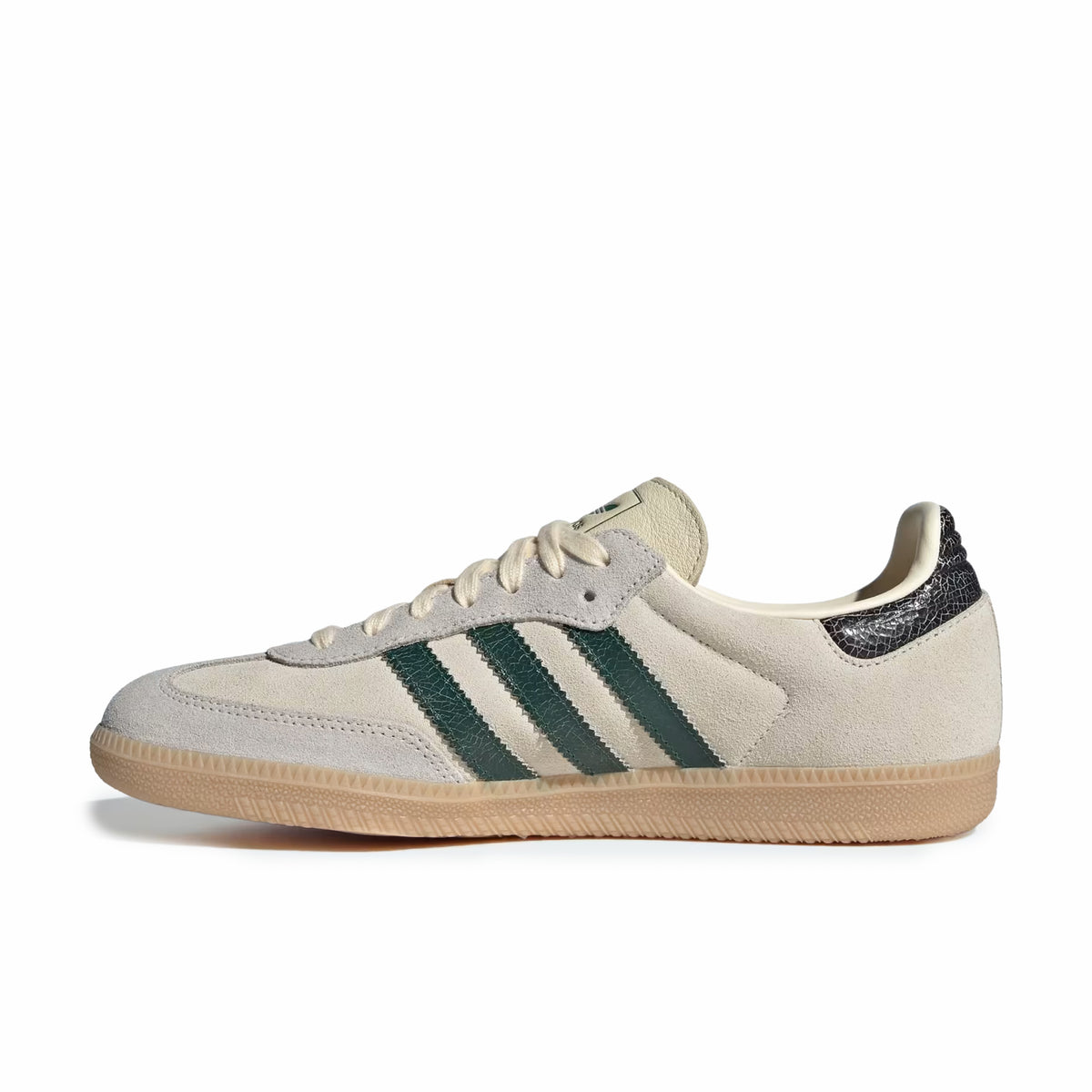 Adidas Men's Samba OG (Cream White/Collegiate Green/Magic Beige)