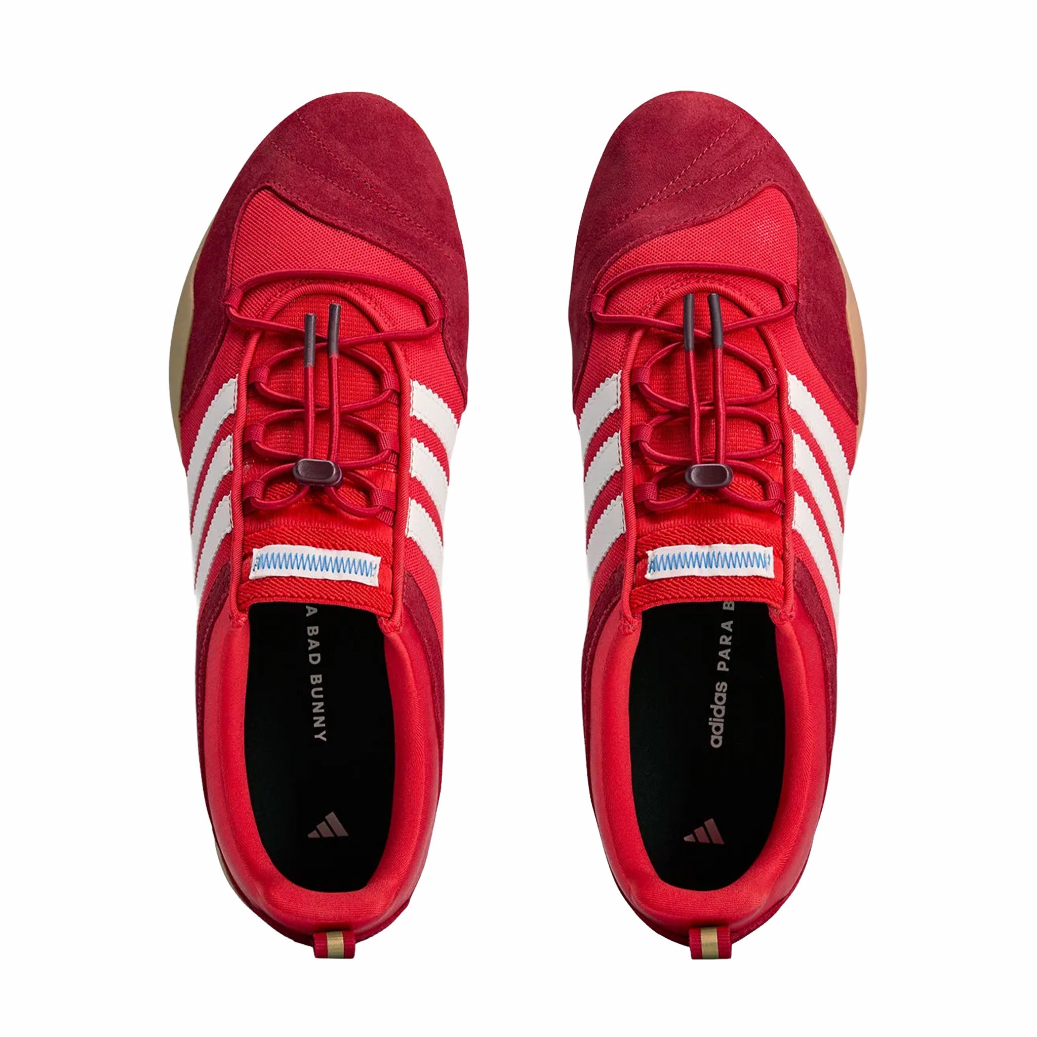 Adidas x Bad Bunny Unisex Ballerina “Flamboyan” (Vivid Red/Chalk White/Power Red) - August Shop