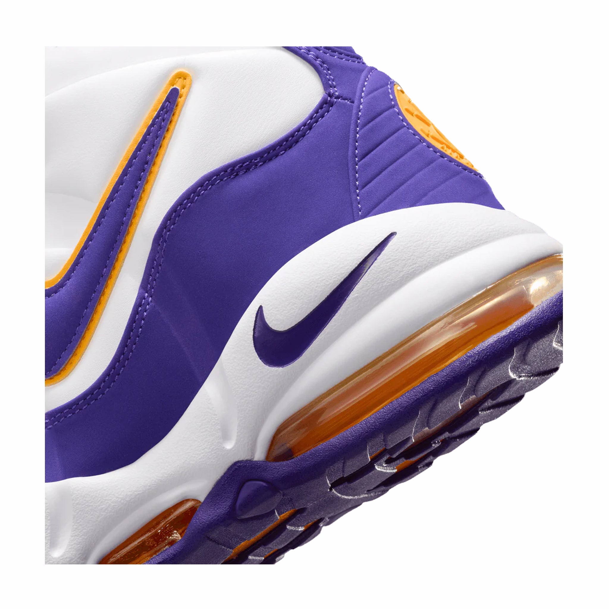 Nike Men's Air Max Uptempo “Lakers” (White/Court Purple-University Gold) - August Shop