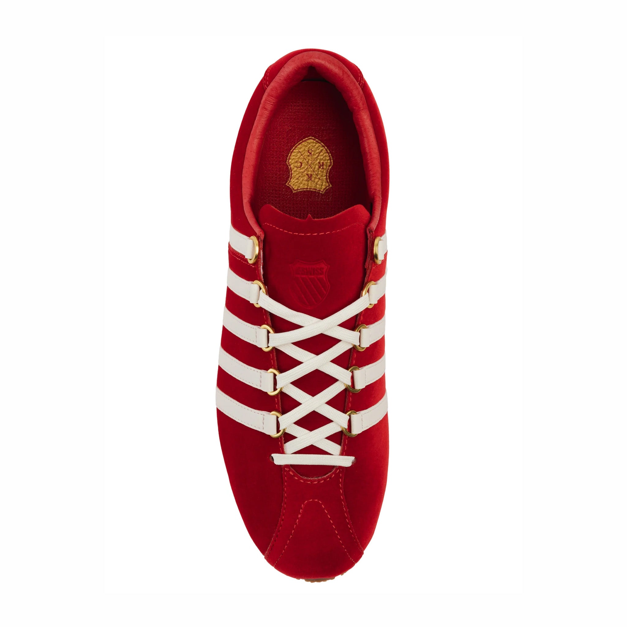 K-Swiss Women's KSRC "Before The Classic" (Mars Red/White/Gum/Gold) - August Shop