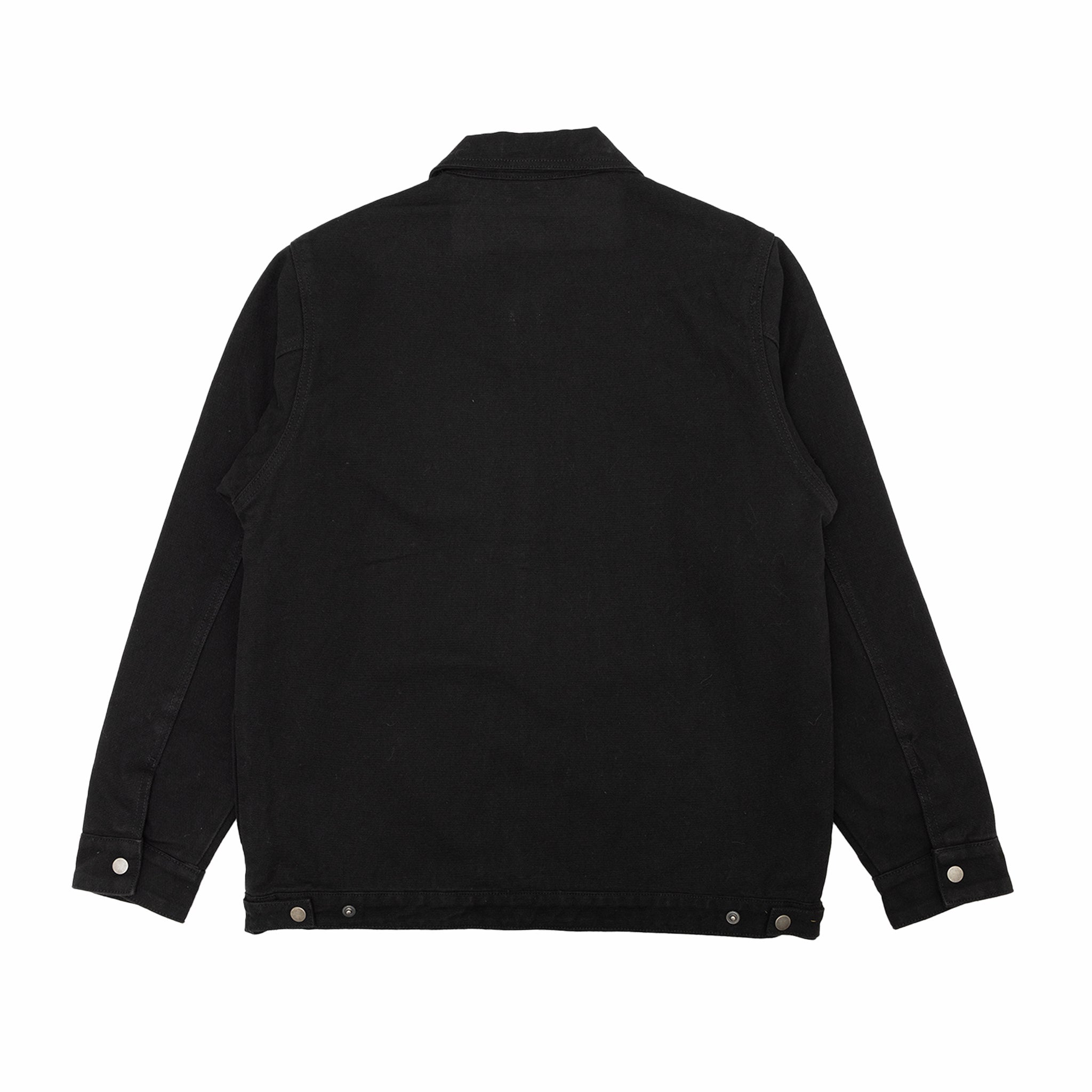 August "Ski the Midwest" Canvas Work Jacket (Black) - August Shop