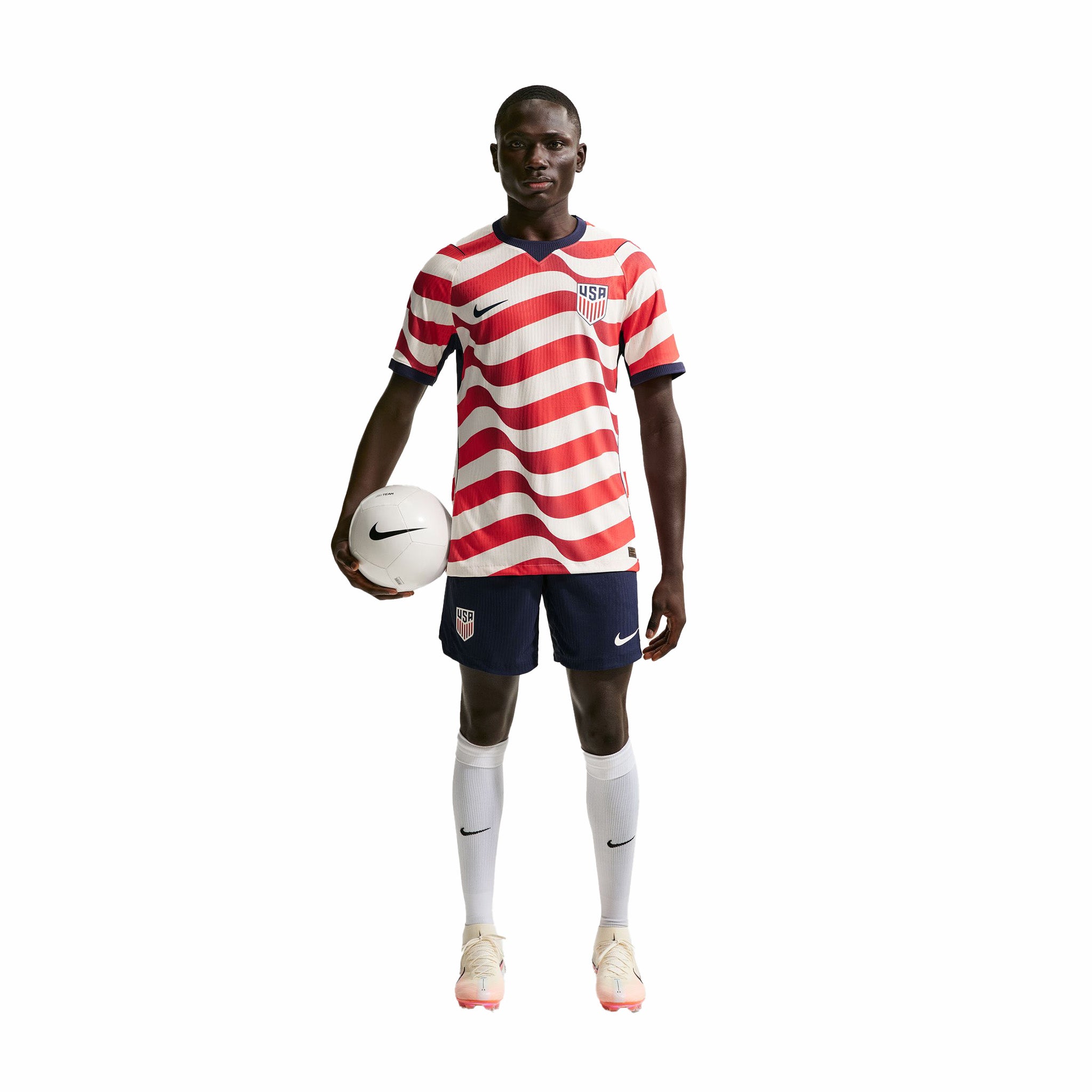 Nike USMNT 2026 Match Home Aero-FIT Soccer Authentic Jersey (Sail/Midnight Navy/Midnight Navy) - August Shop