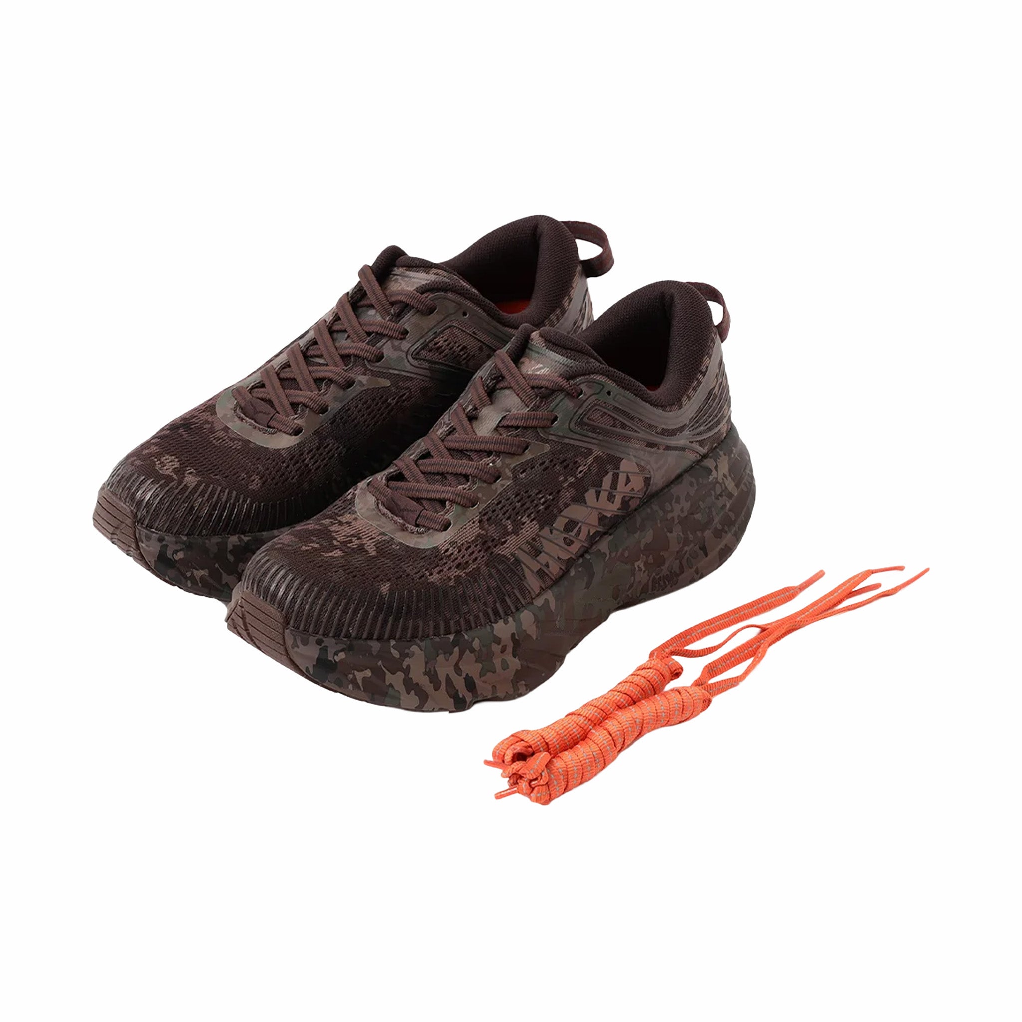 Hoka x BEAMS Bondi 7 (Chestnut/Black Bean)