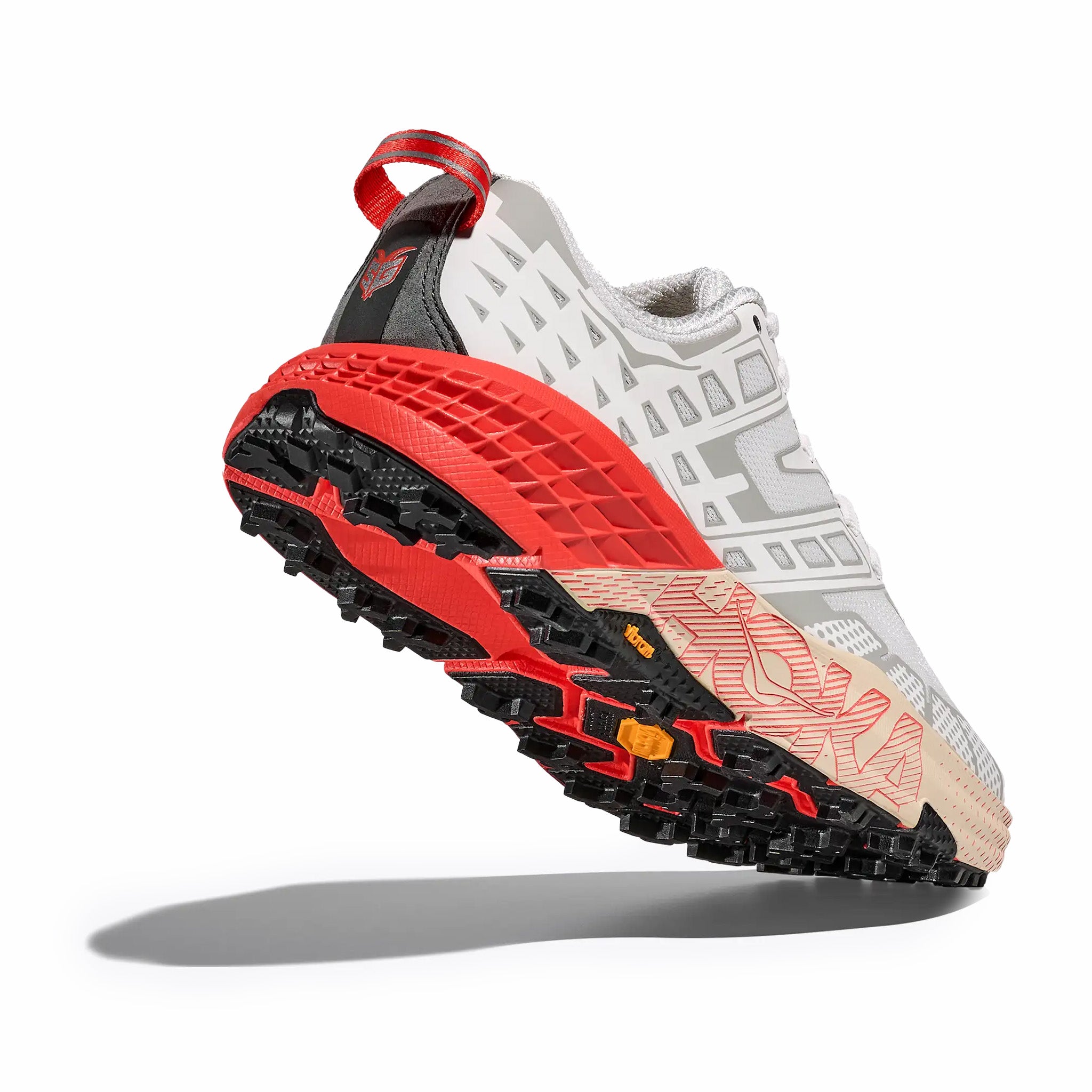 Hoka Men's Speedgoat 2 (White/Tomato) - August Shop