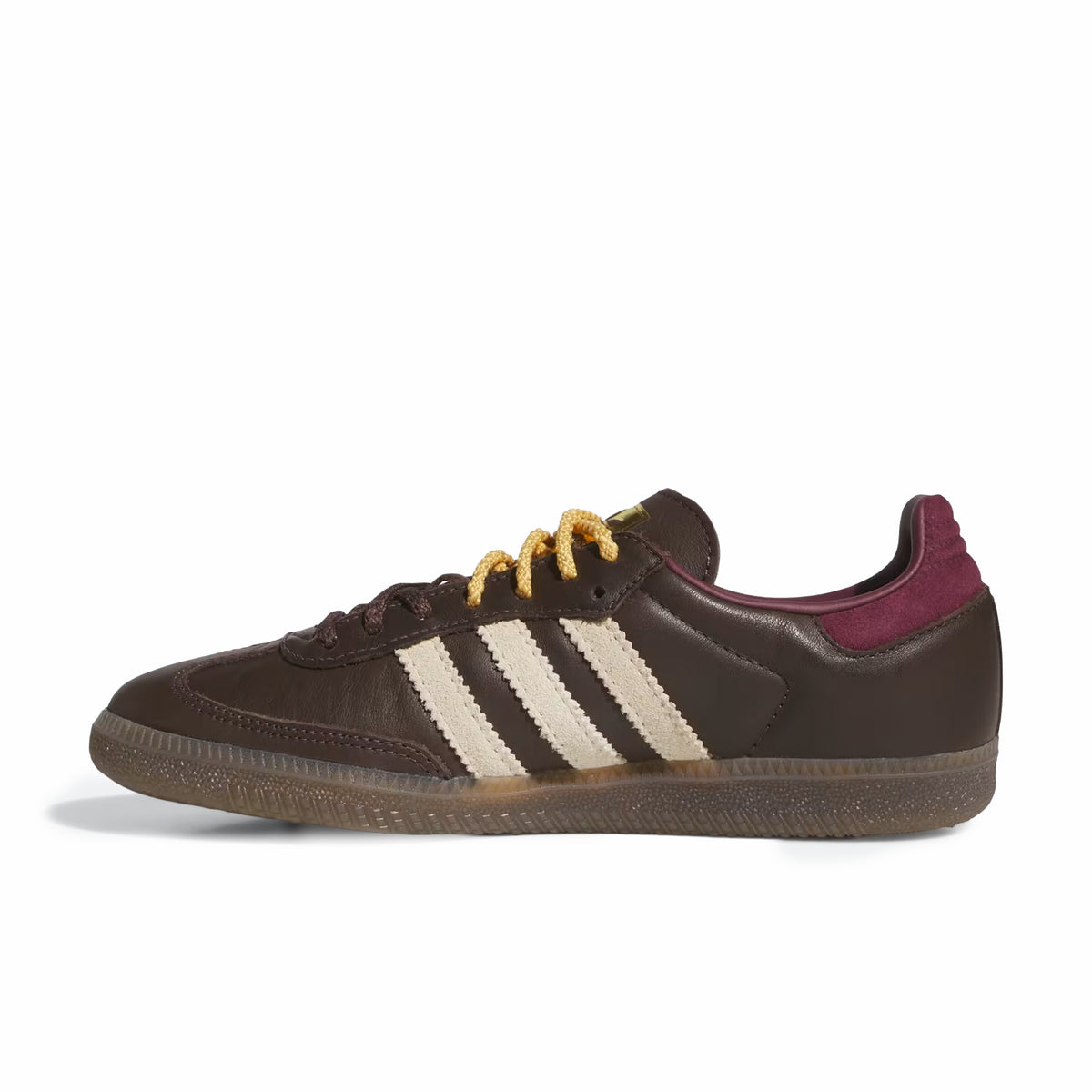 Adidas Women's Samba OG (Brown/Warm Vanilla/Maroon) - August Shop