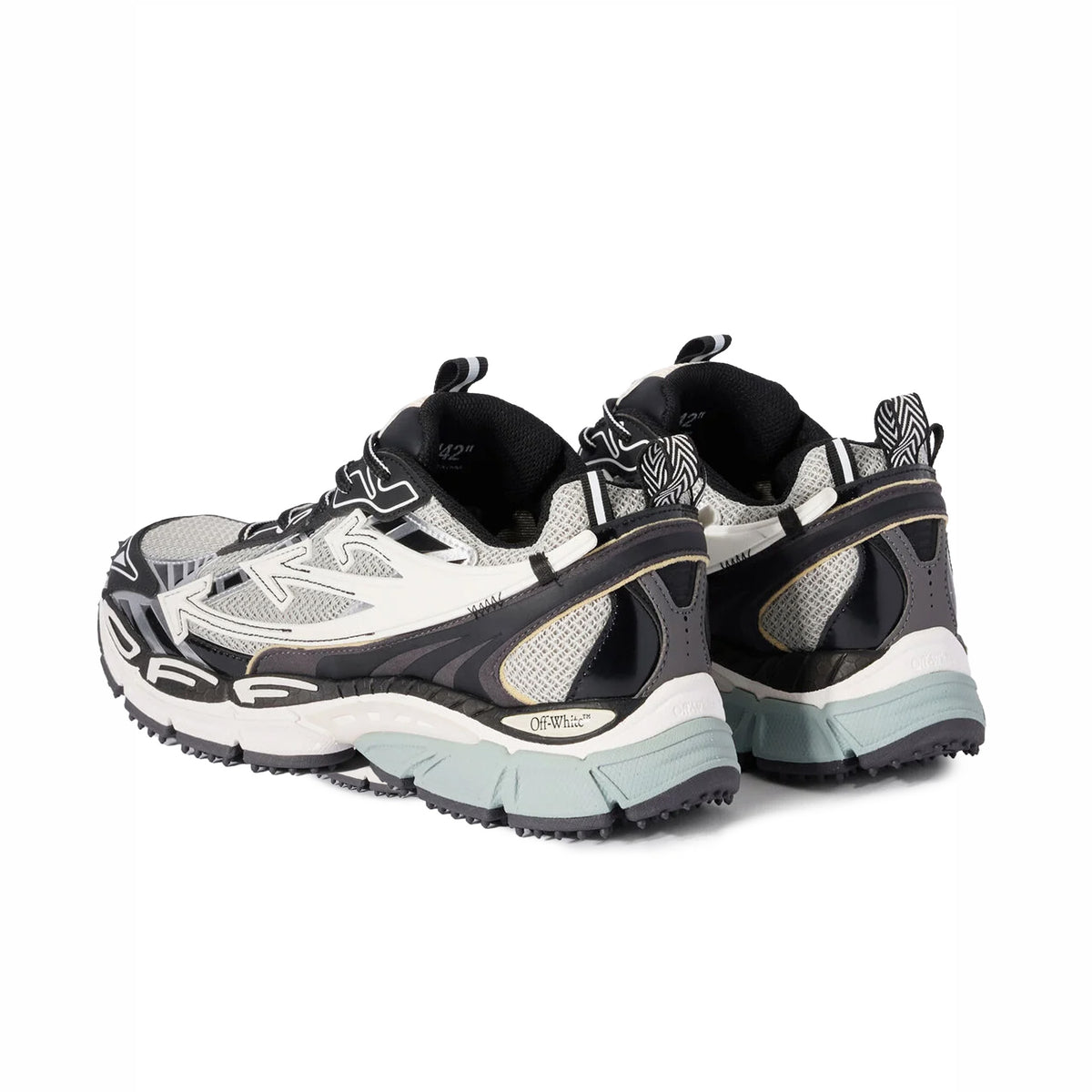 Off-White Be Right Back Sneakers (Light Grey/Black)