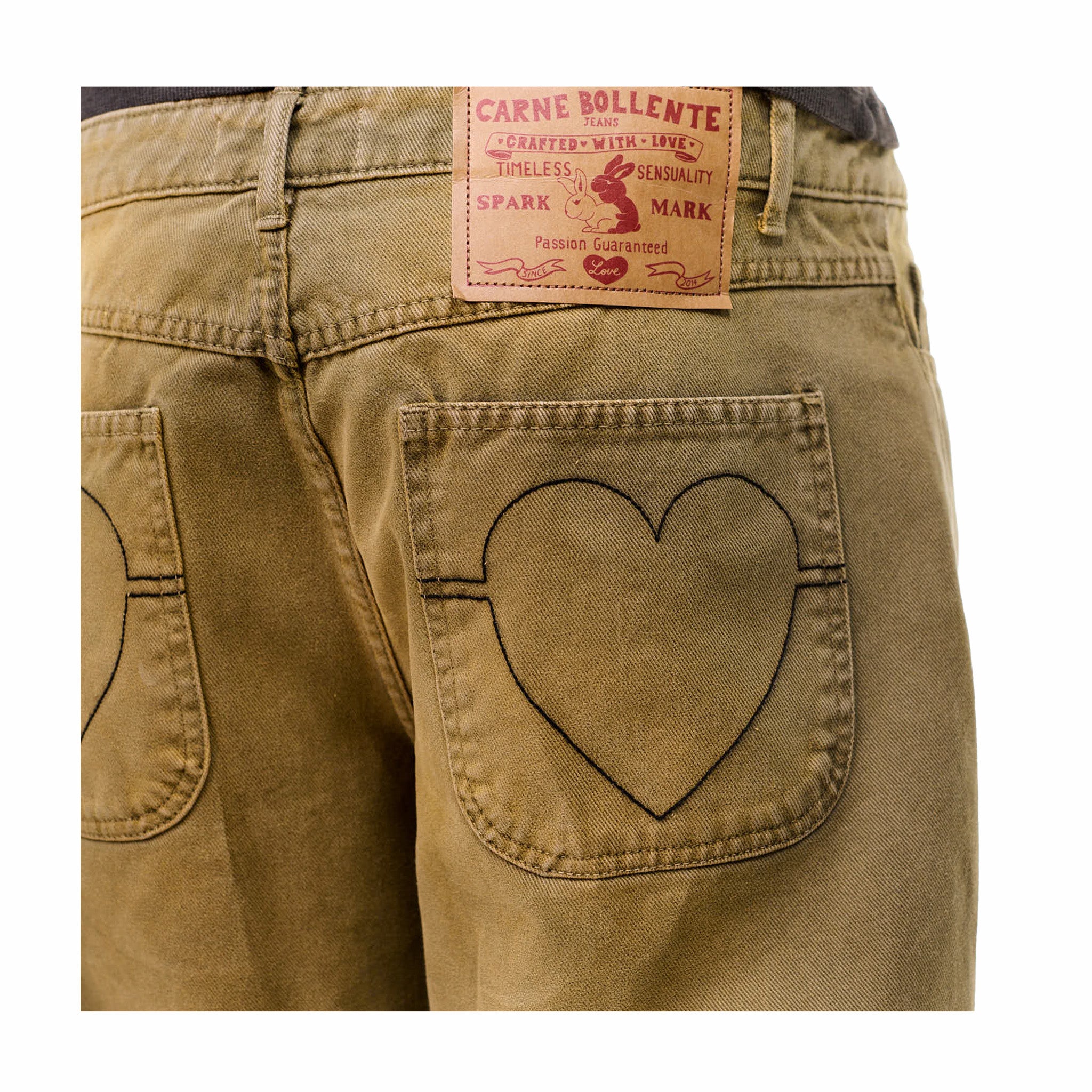 Carne Bollente Love Pants Forever (Off Khaki) - August Shop