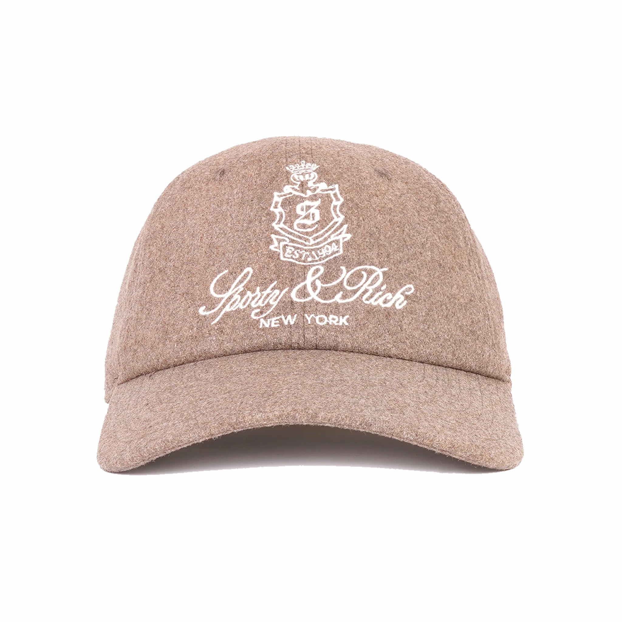 Sporty &amp; Rich Vendome Wool Hat (Toffee)