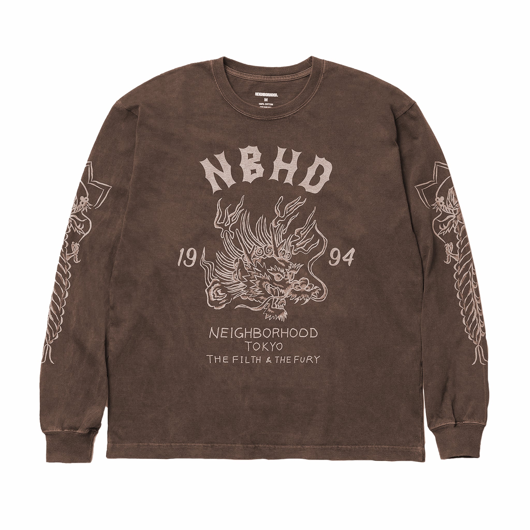 Neighborhood NH . TEE LS-14 (Brown) - August Shop