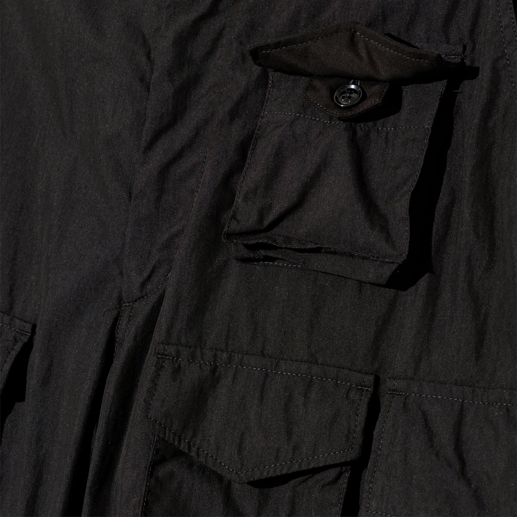Engineered Garments FA Pant - Lt. Weight Nyco Poplin (Black) - August Shop