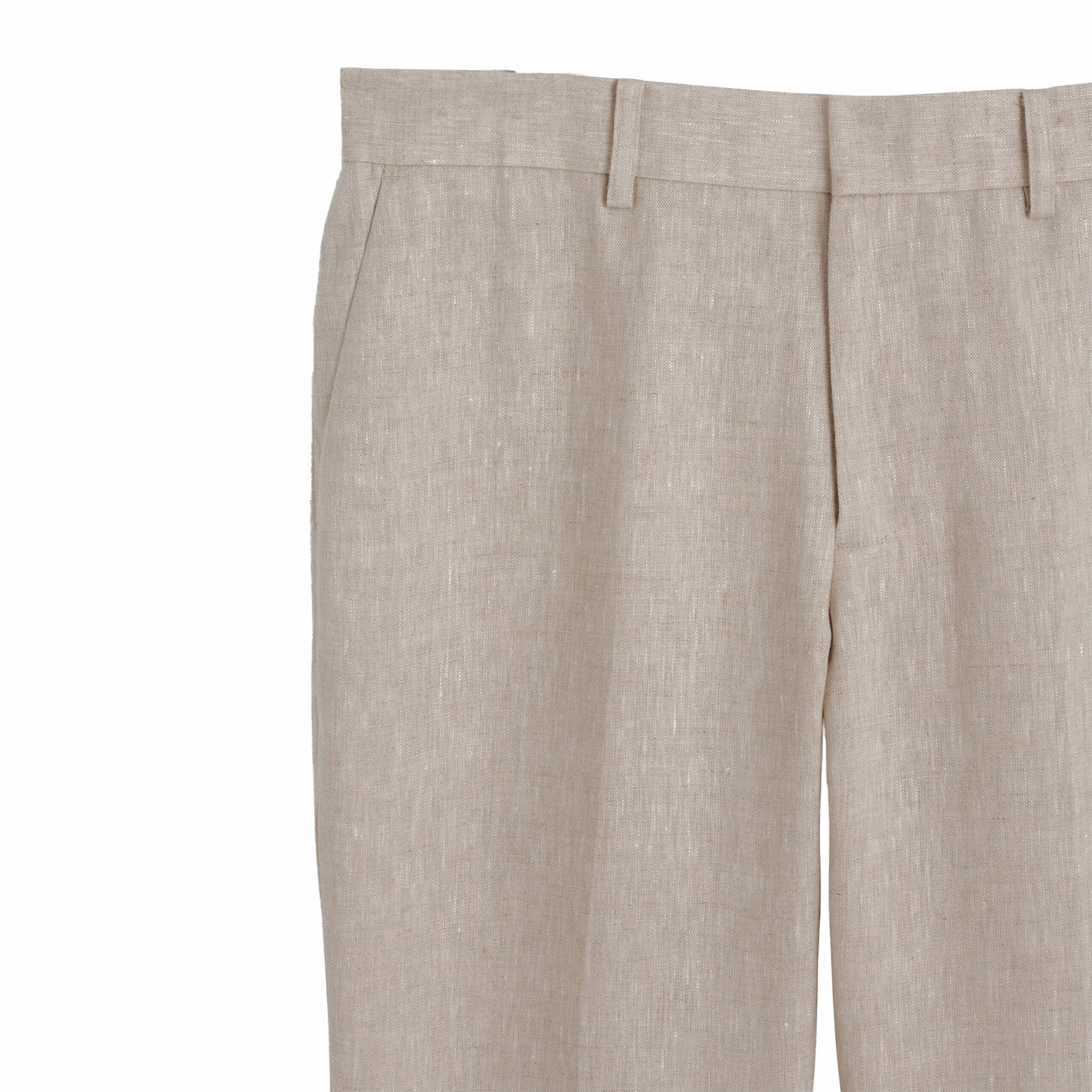 Wax London ALP Trouser 2.0 - Linen (Natural) - August Shop