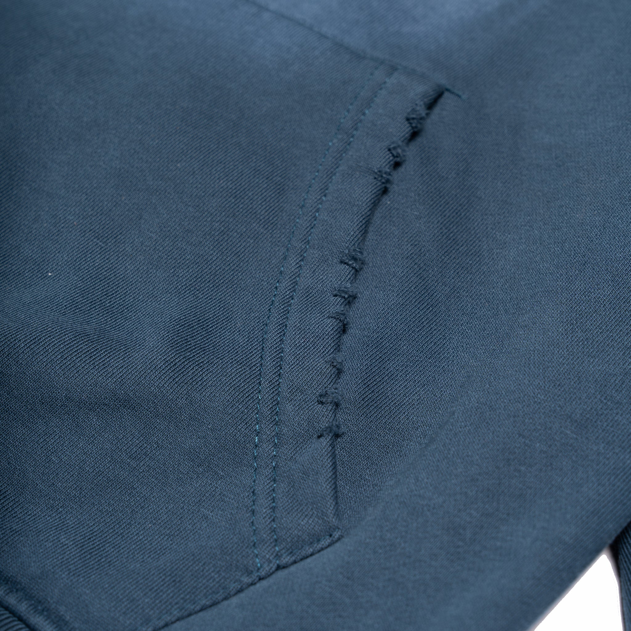 August "Puff Logo" 14oz Heavyweight Hoodie (Potassium Navy) - August Shop