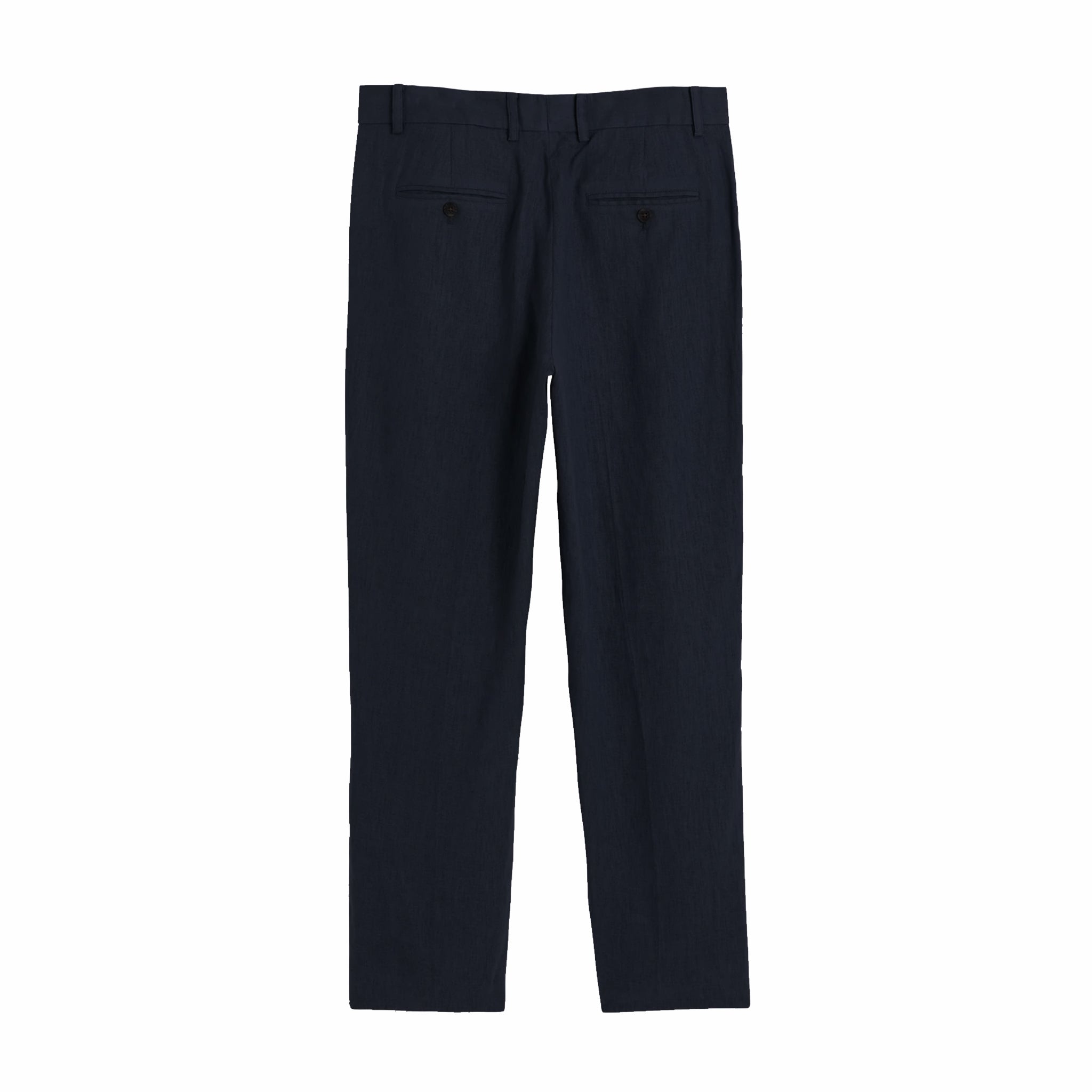 Wax London ALP Trouser 2.0 - Linen (Navy) - August Shop