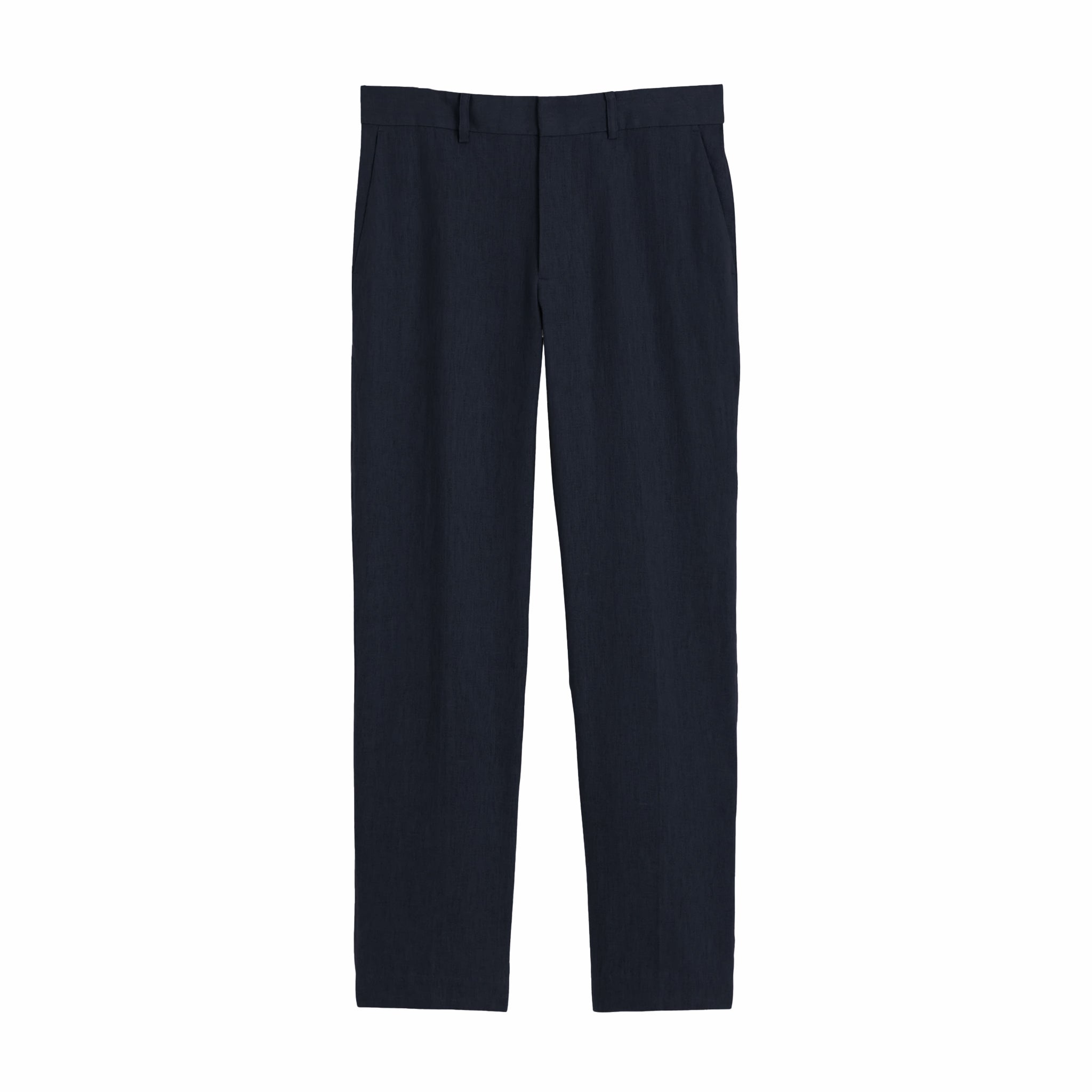 Wax London ALP Trouser 2.0 - Linen (Navy) - August Shop