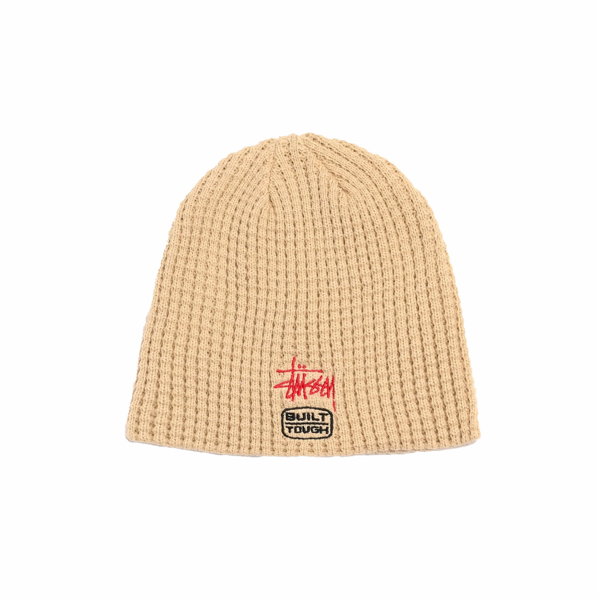 Stüssy Waffle Skullcap Built Tough (Sand) - August Shop