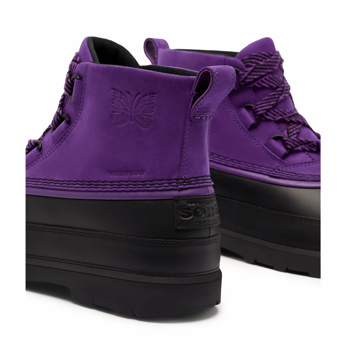 Sorel x Needles Ambler Chukka Waterproof Boot (Ultra Violet/Black) - August Shop