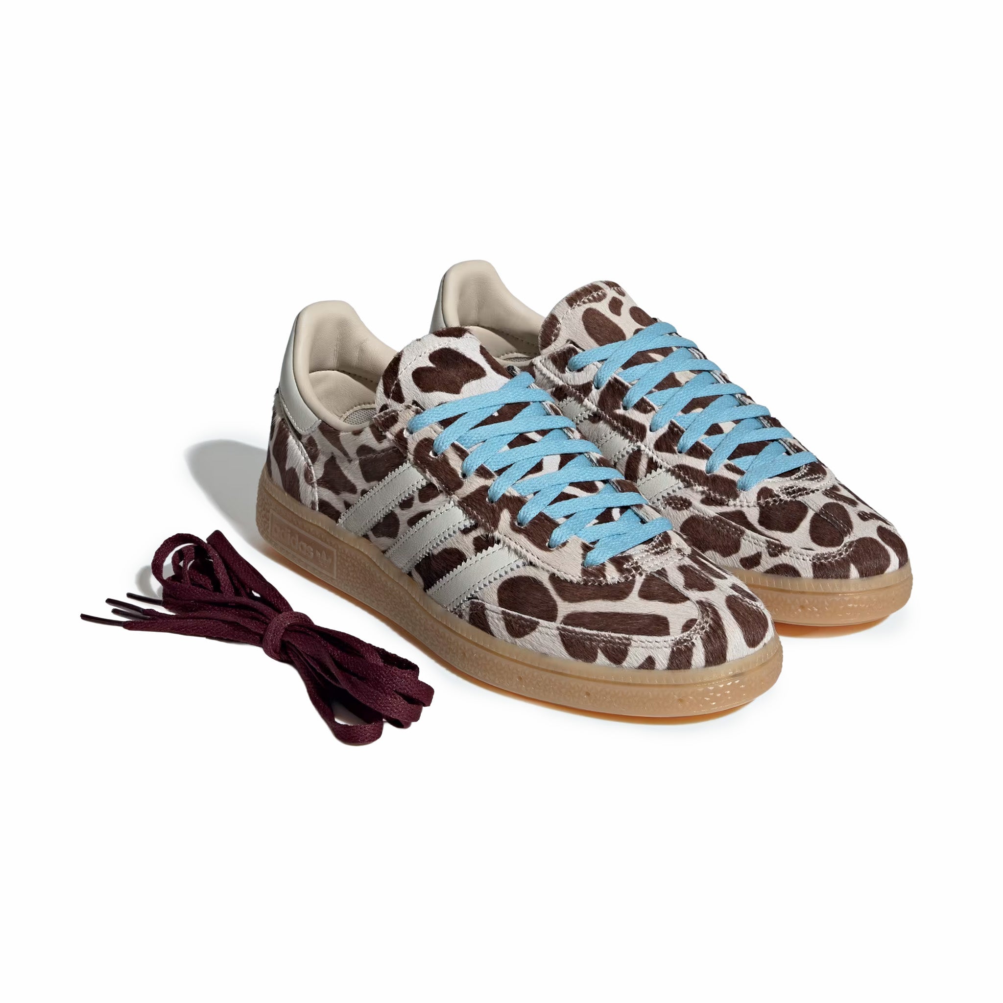 Adidas Women's Handball Spezial (Crystal Linen/Ivory/Icey Blue) - August Shop