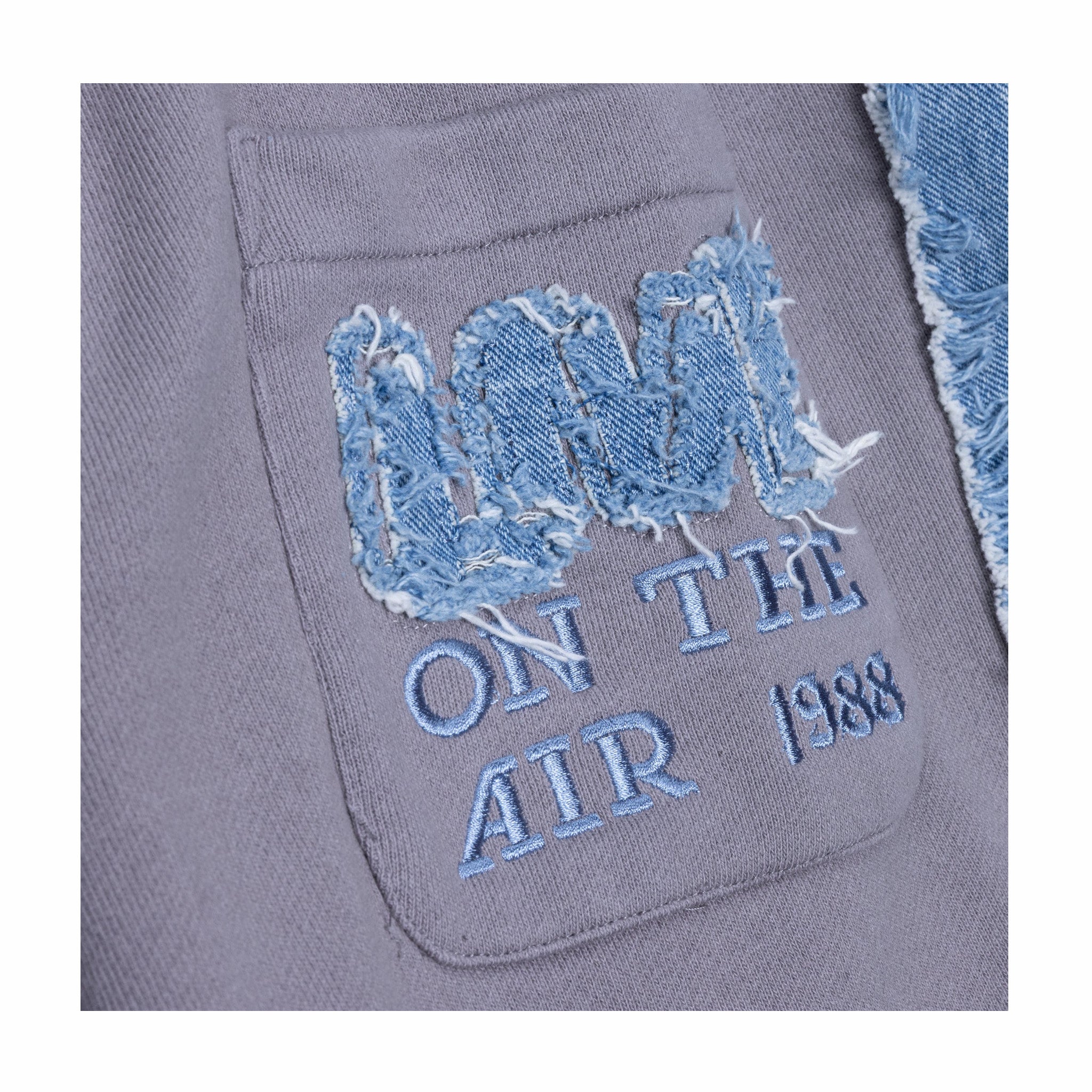 Honor The Gift Denim Sweatpant (Grey) - August Shop
