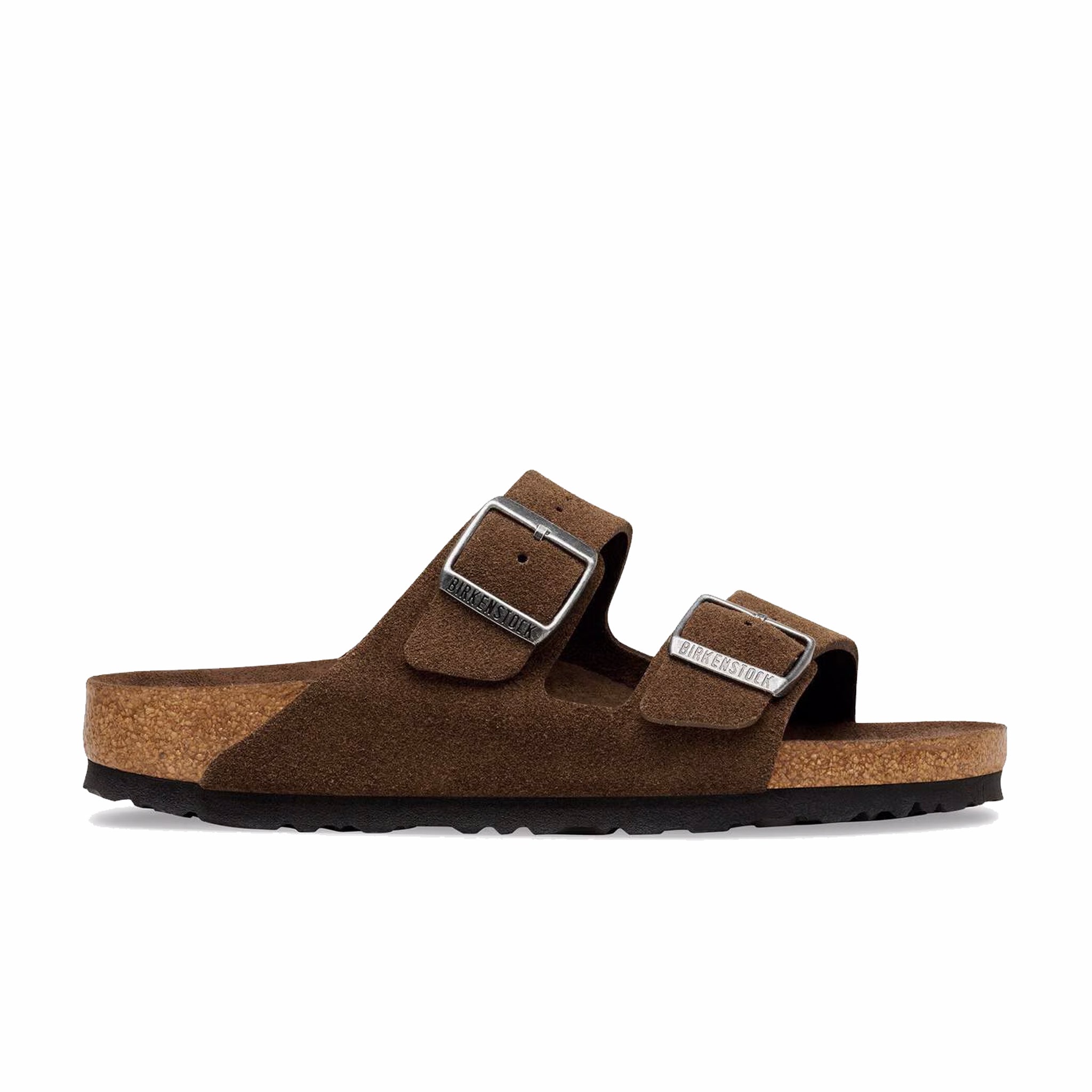 Birkenstock Men's Arizona Soft Footbed Suede Leather - Regular (Carafe Tonal FB) - August Shop