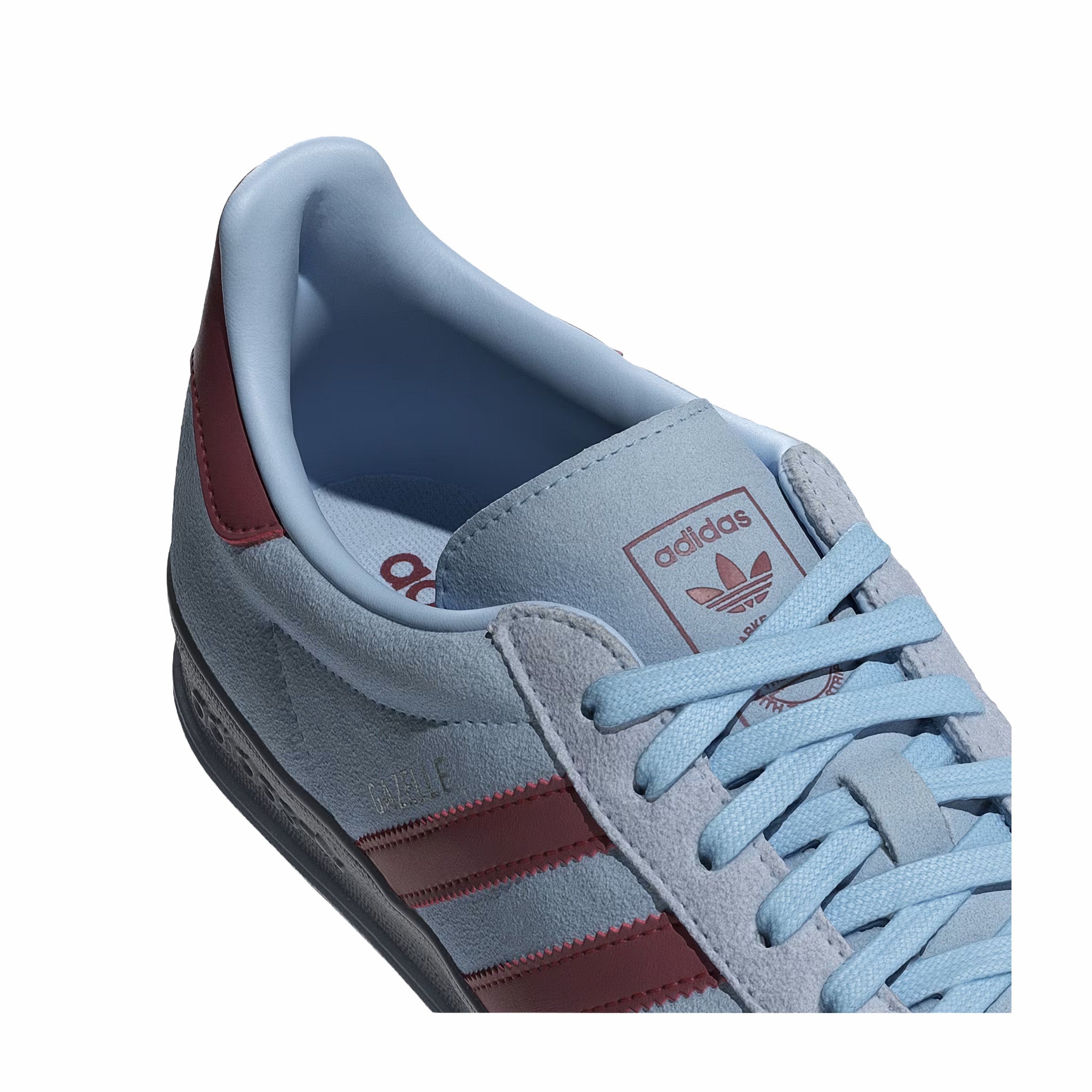 Adidas Men's Gazelle (Clear Sky/Noble Maroon/Crystal Sky - August Shop